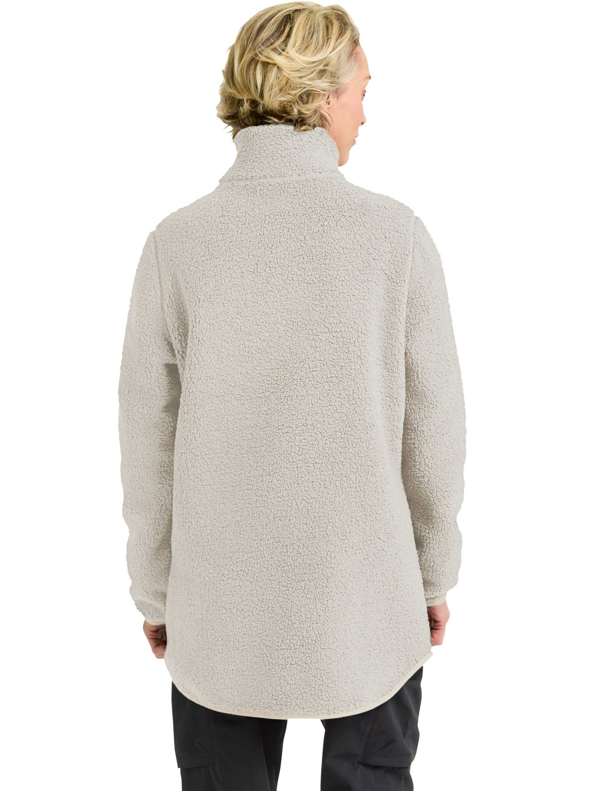 High Curl Relaxed Longline Coat 4 of 7