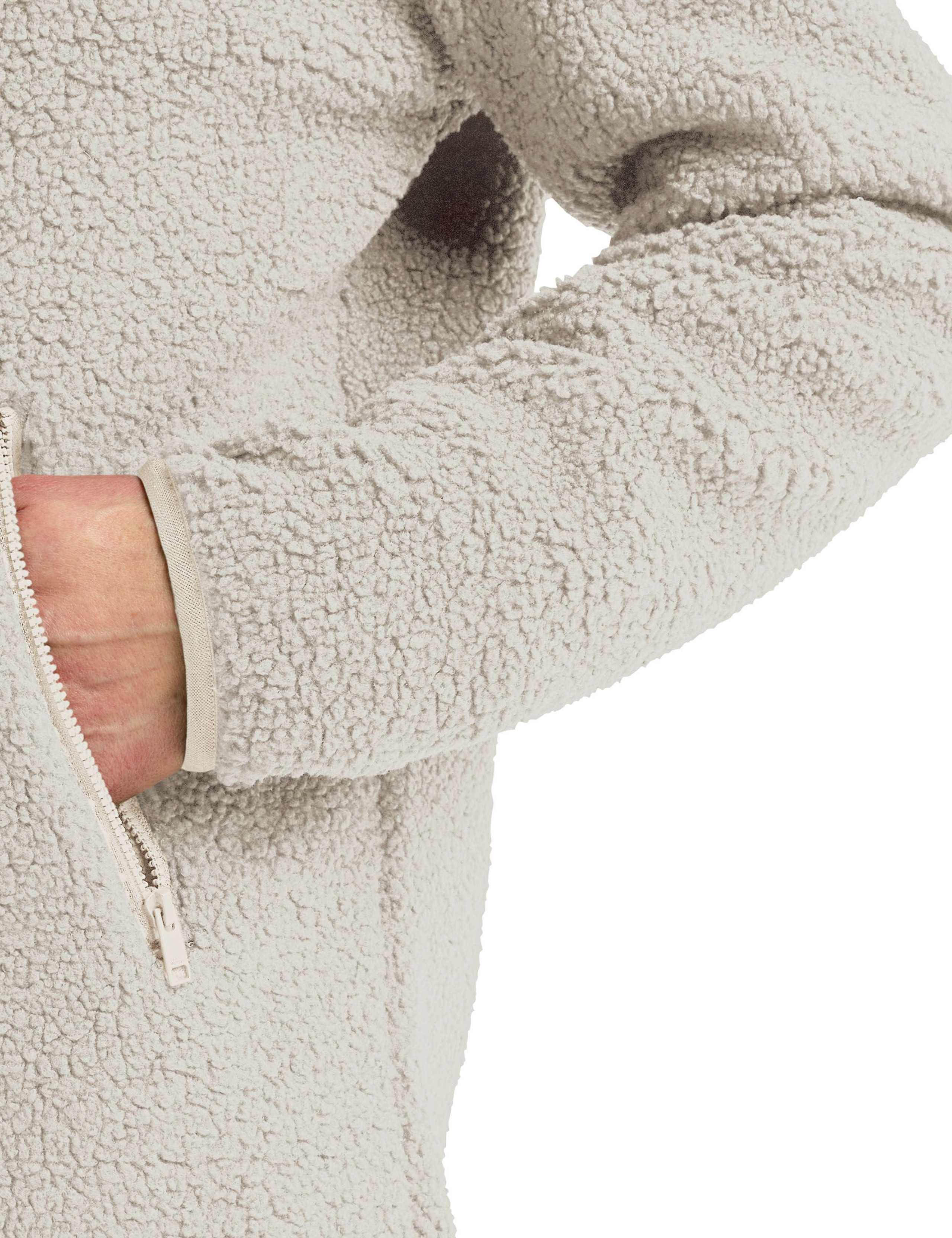High Curl Relaxed Longline Coat 6 of 7