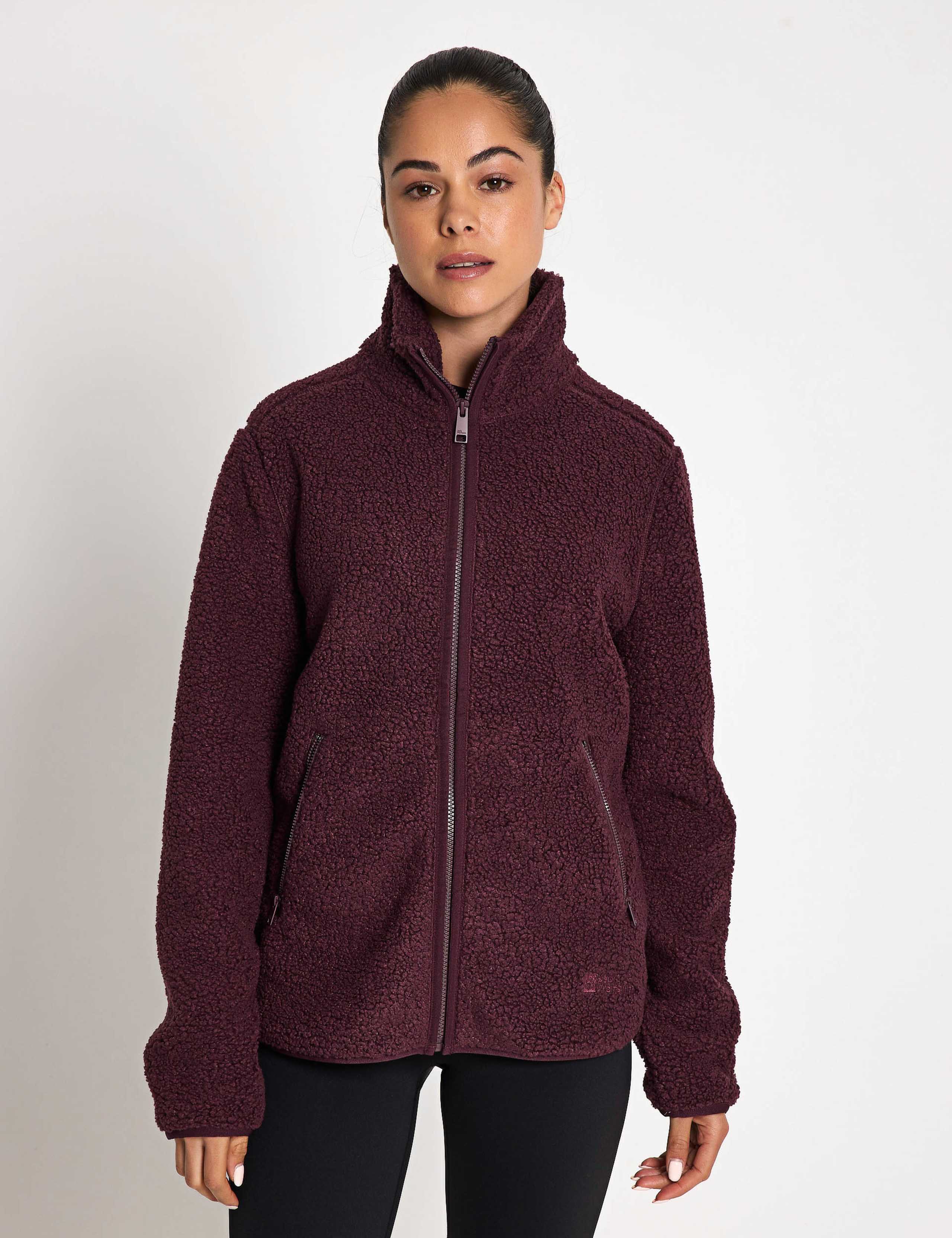 High Curl High Neck Fleece Jacket 3 of 6