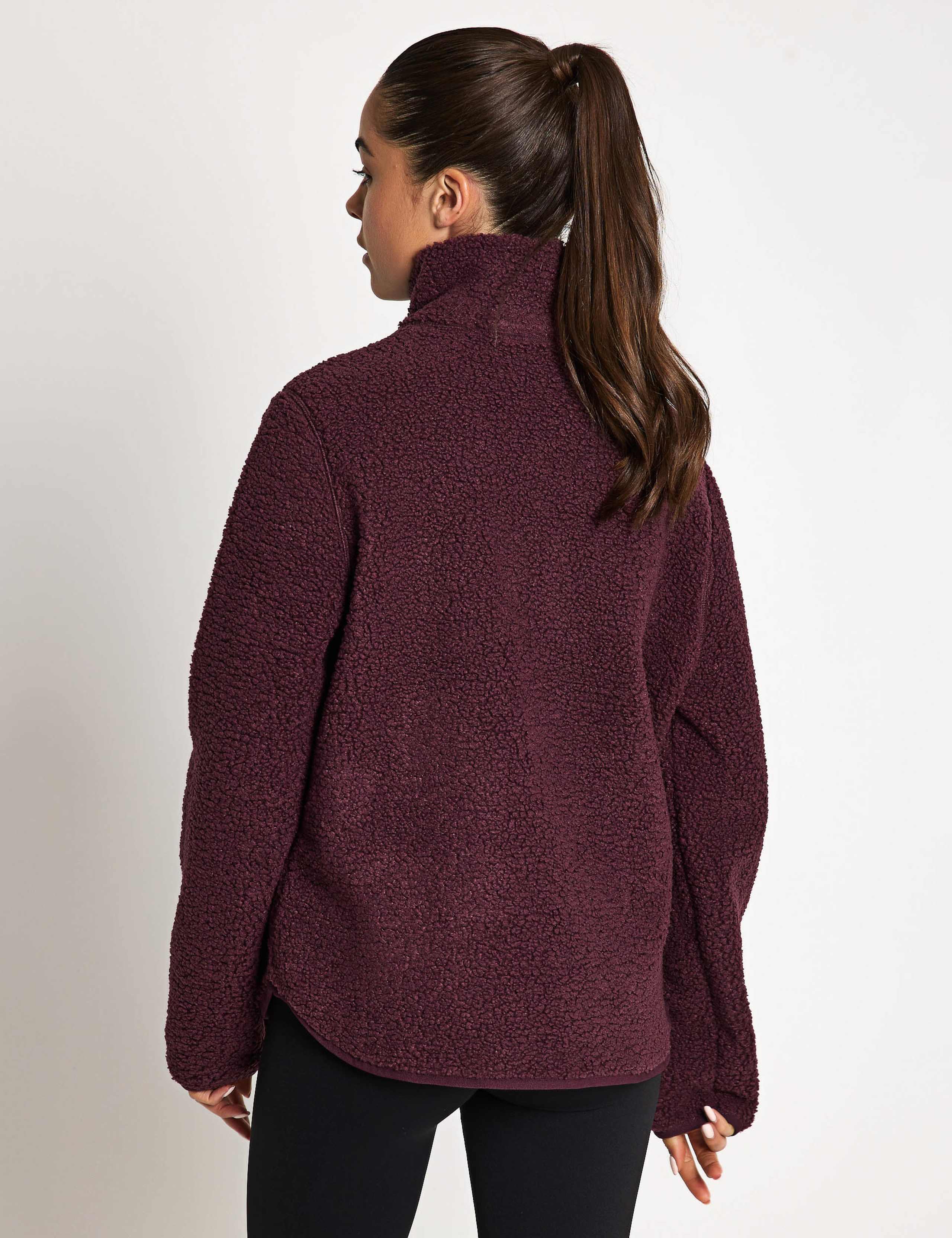 High Curl High Neck Fleece Jacket 4 of 6