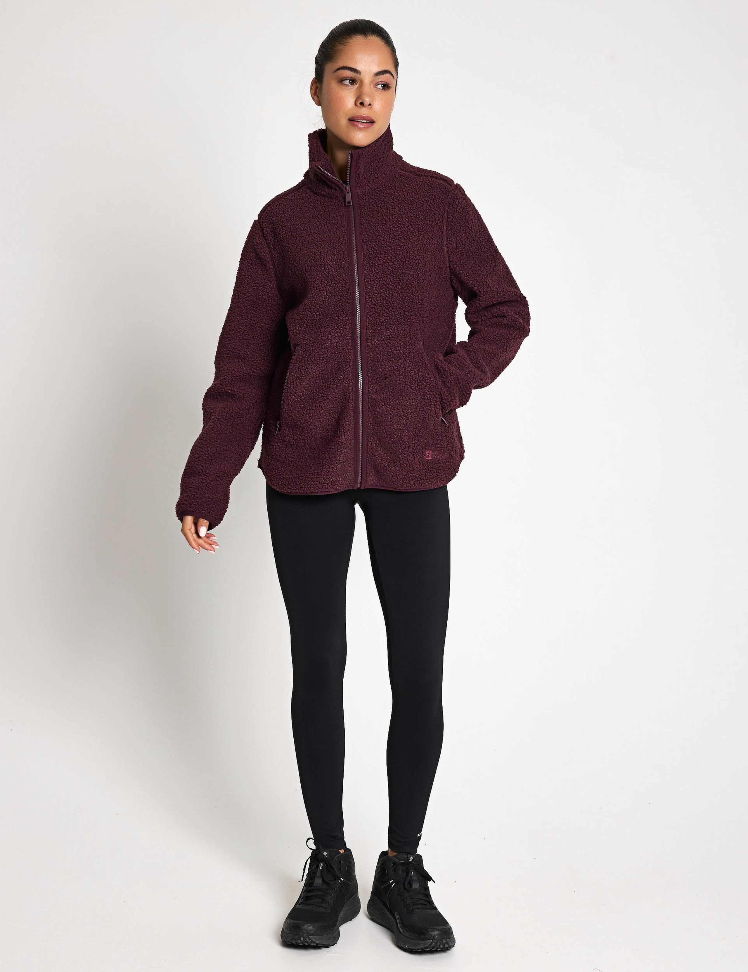 High Curl High Neck Fleece Jacket 6 of 6