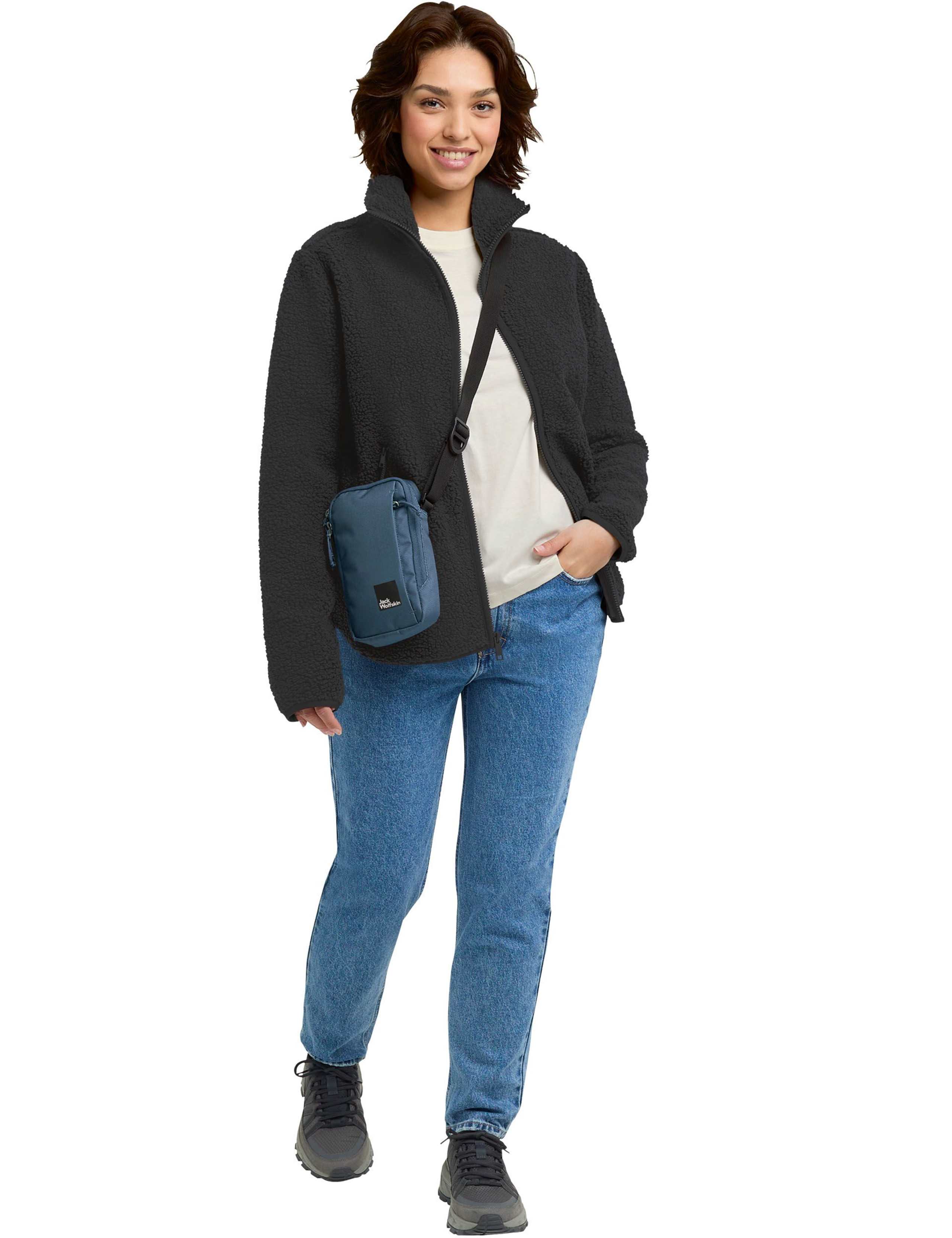 High Curl High Neck Fleece Jacket 3 of 7