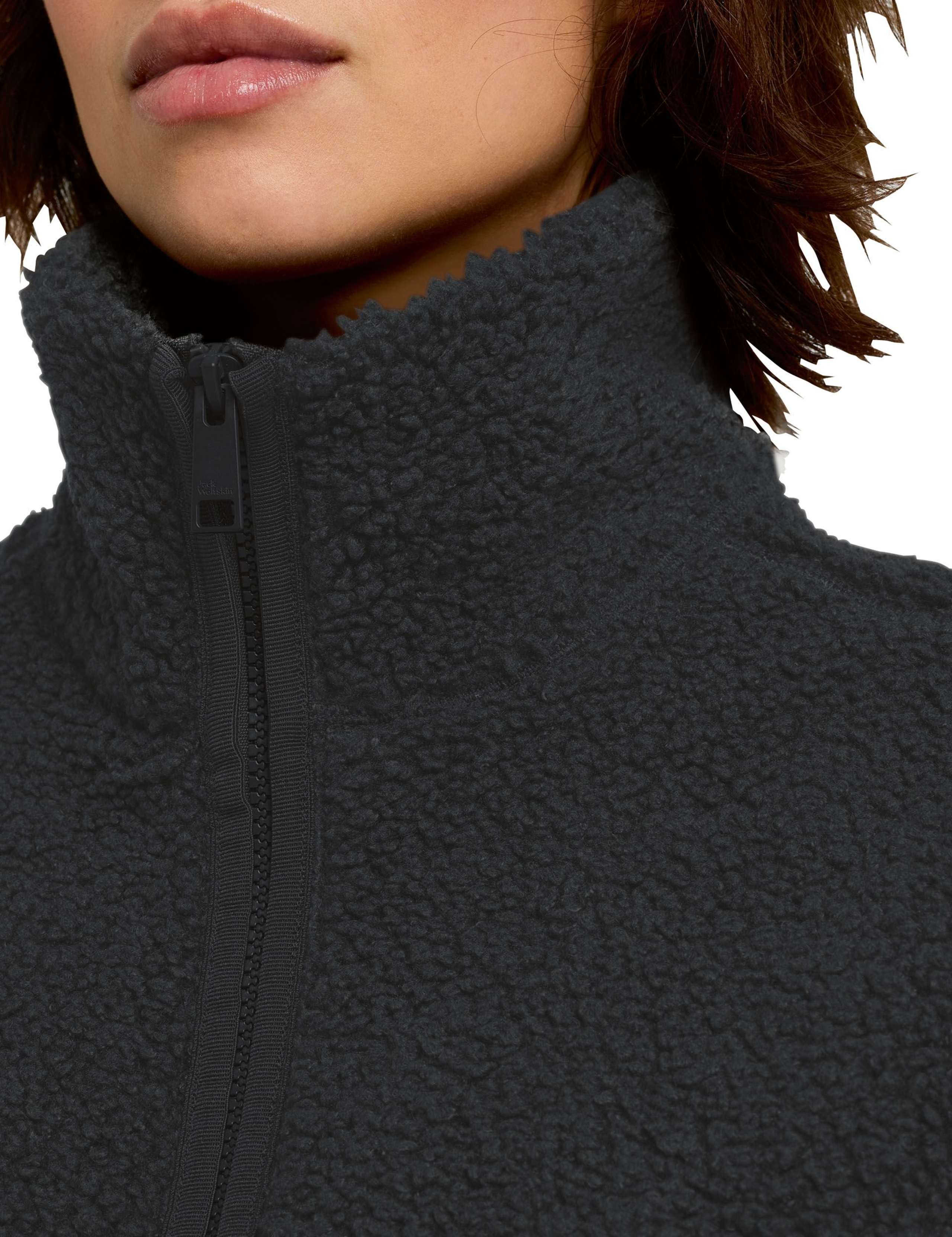 High Curl High Neck Fleece Jacket 7 of 7