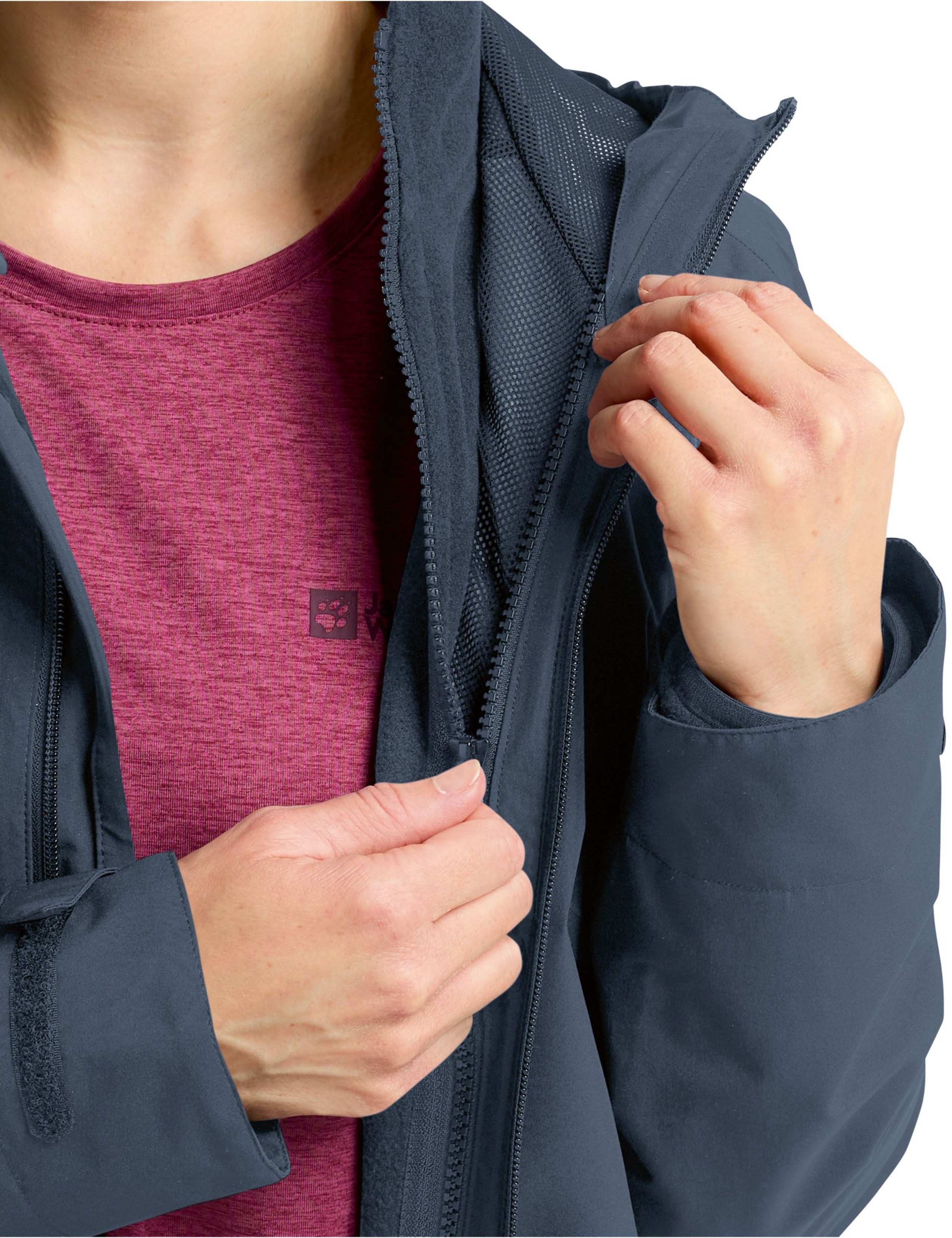 Moonrise Waterproof Hooded 3 in 1 Raincoat 5 of 8