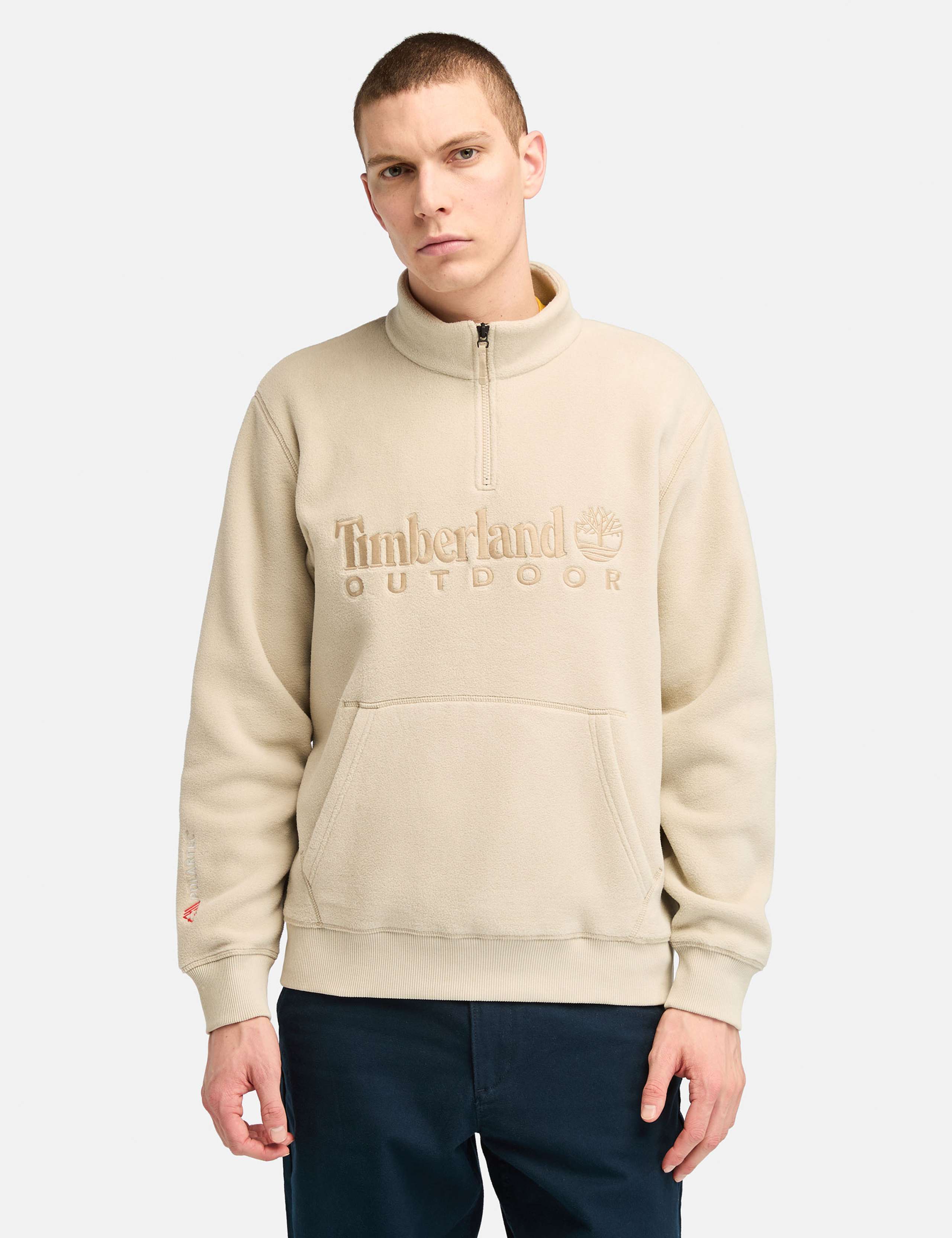 Linear Logo Polartec Half Zip Fleece 1 of 5