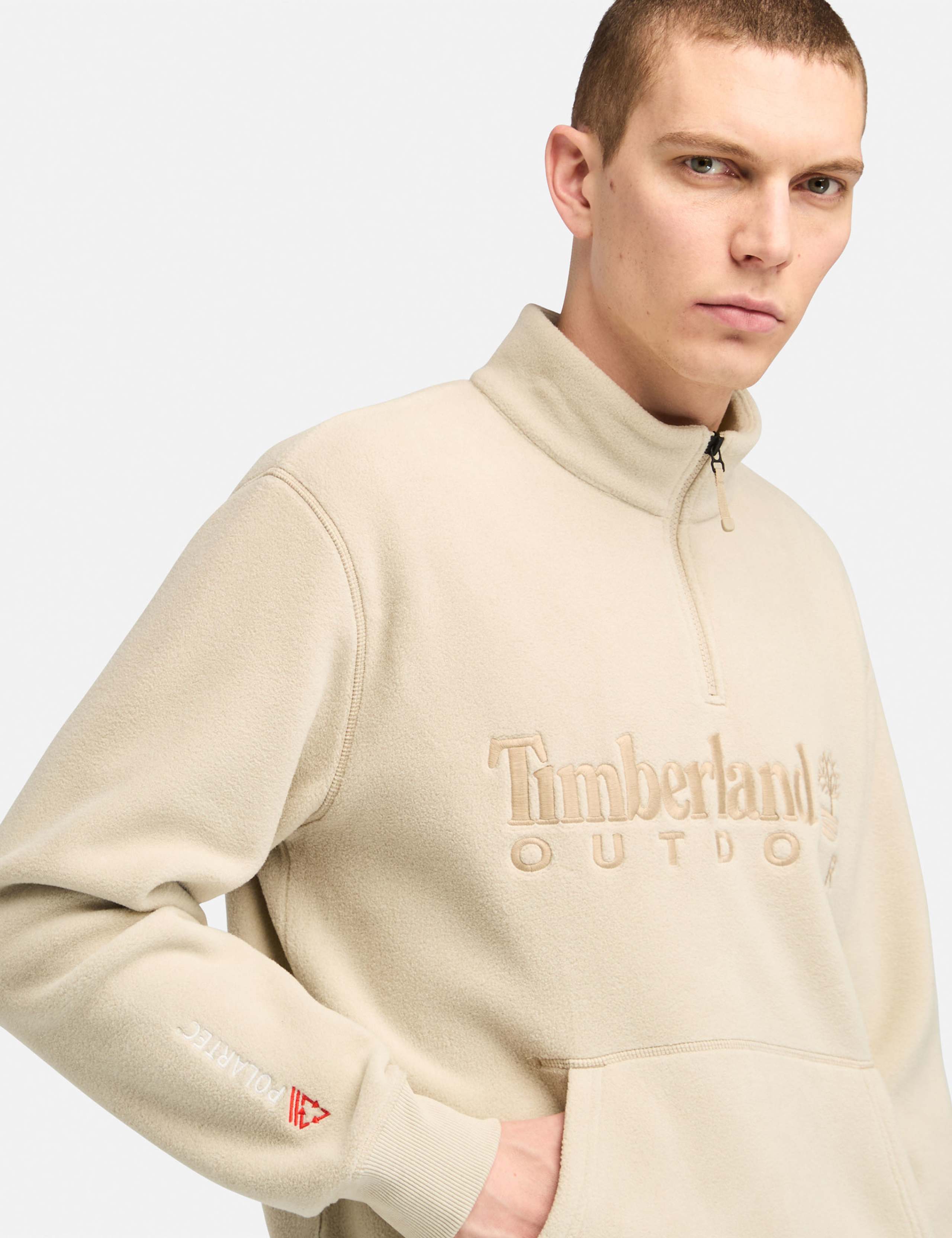 Linear Logo Polartec Half Zip Fleece 4 of 5