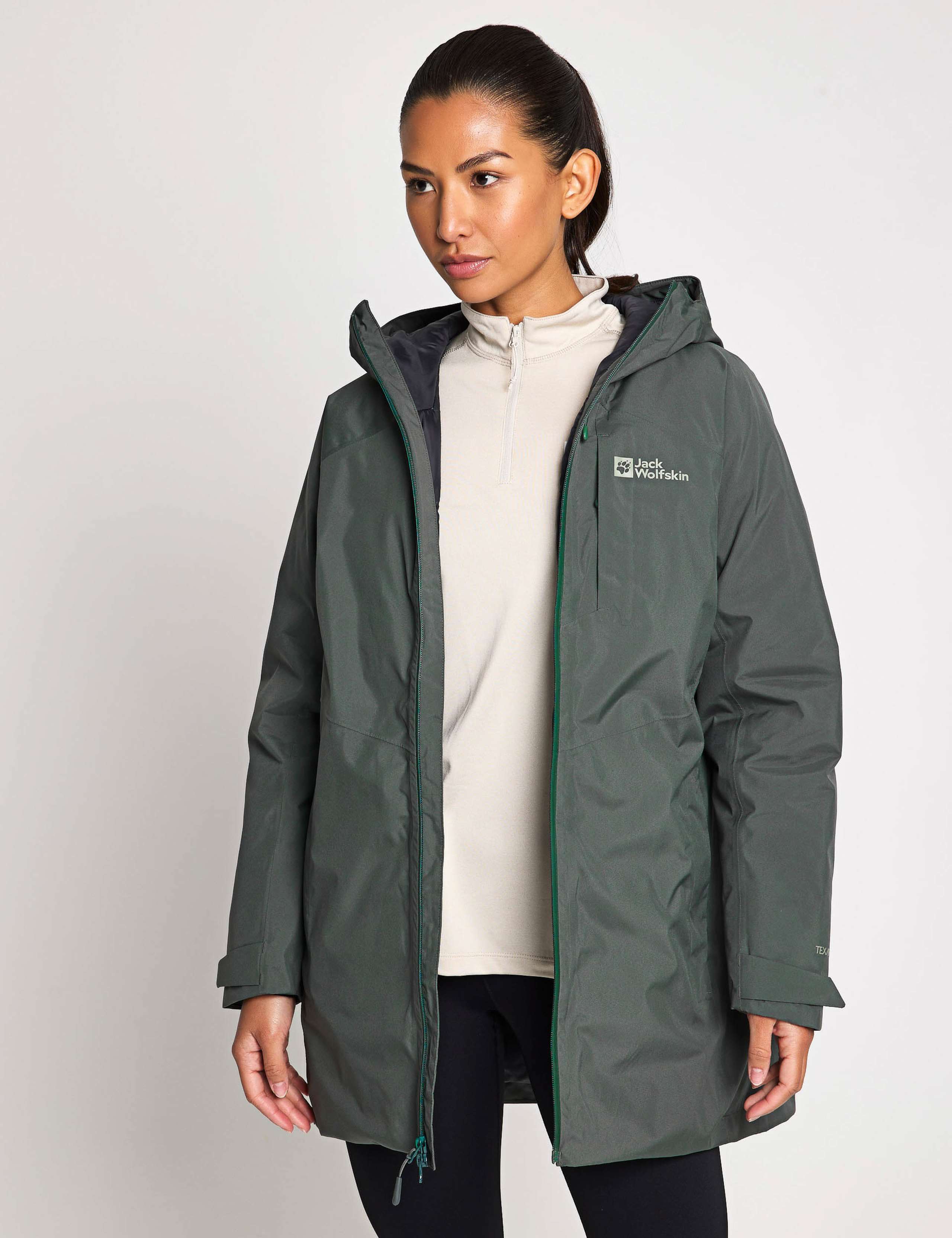 Icecape 2 Layer Longline Waterproof Raincoat 1 of 7