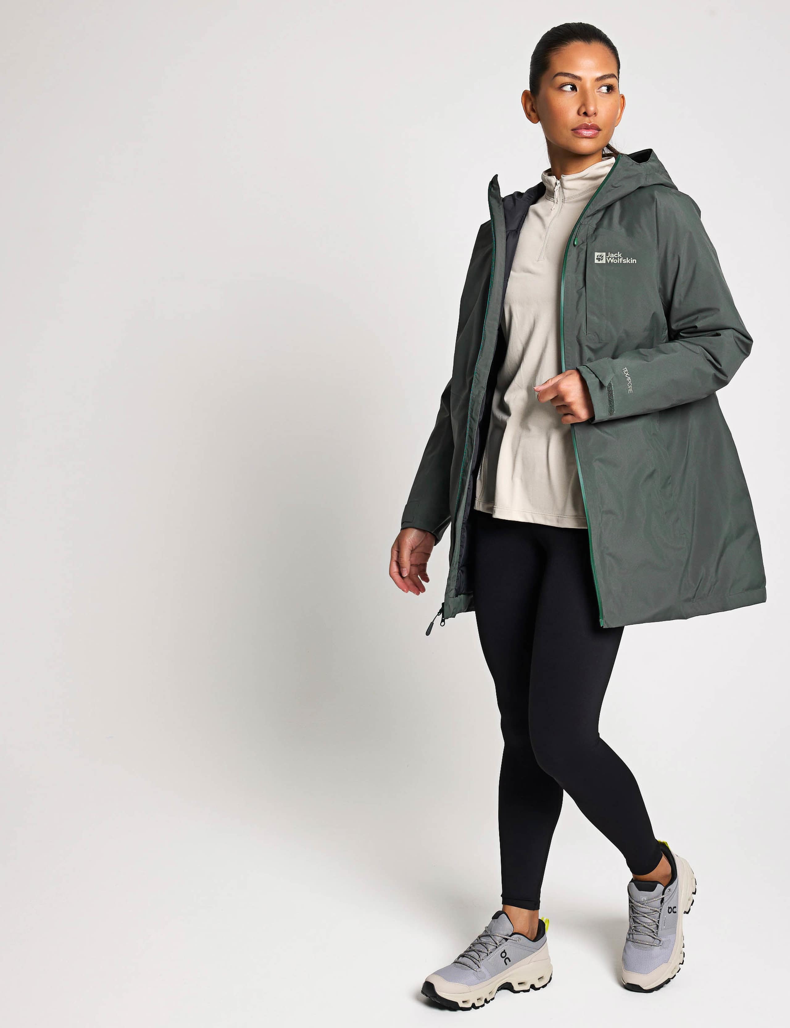 Icecape 2 Layer Longline Waterproof Raincoat 7 of 7