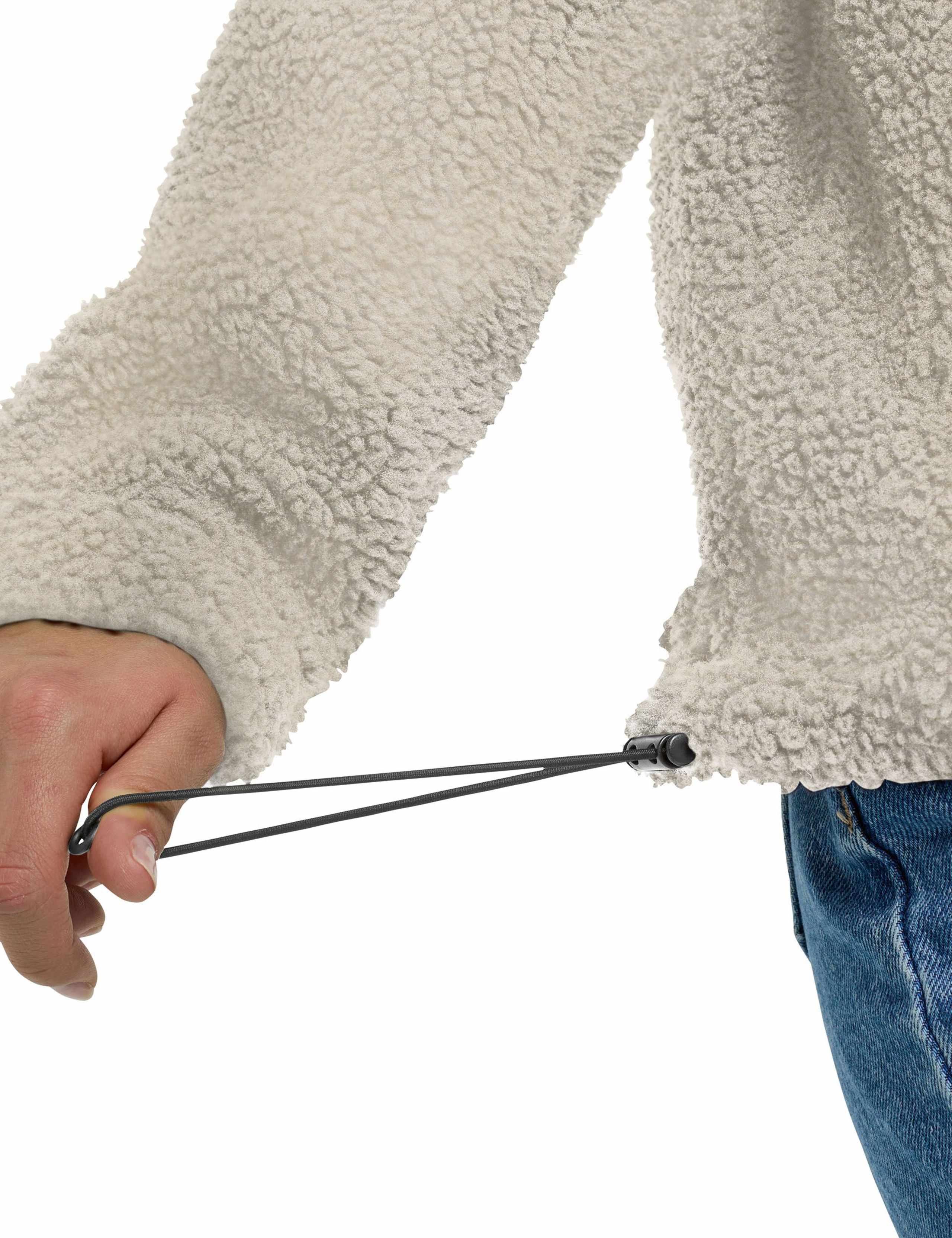 Stone Lite High Neck Relaxed Fleece Jacket 7 of 7