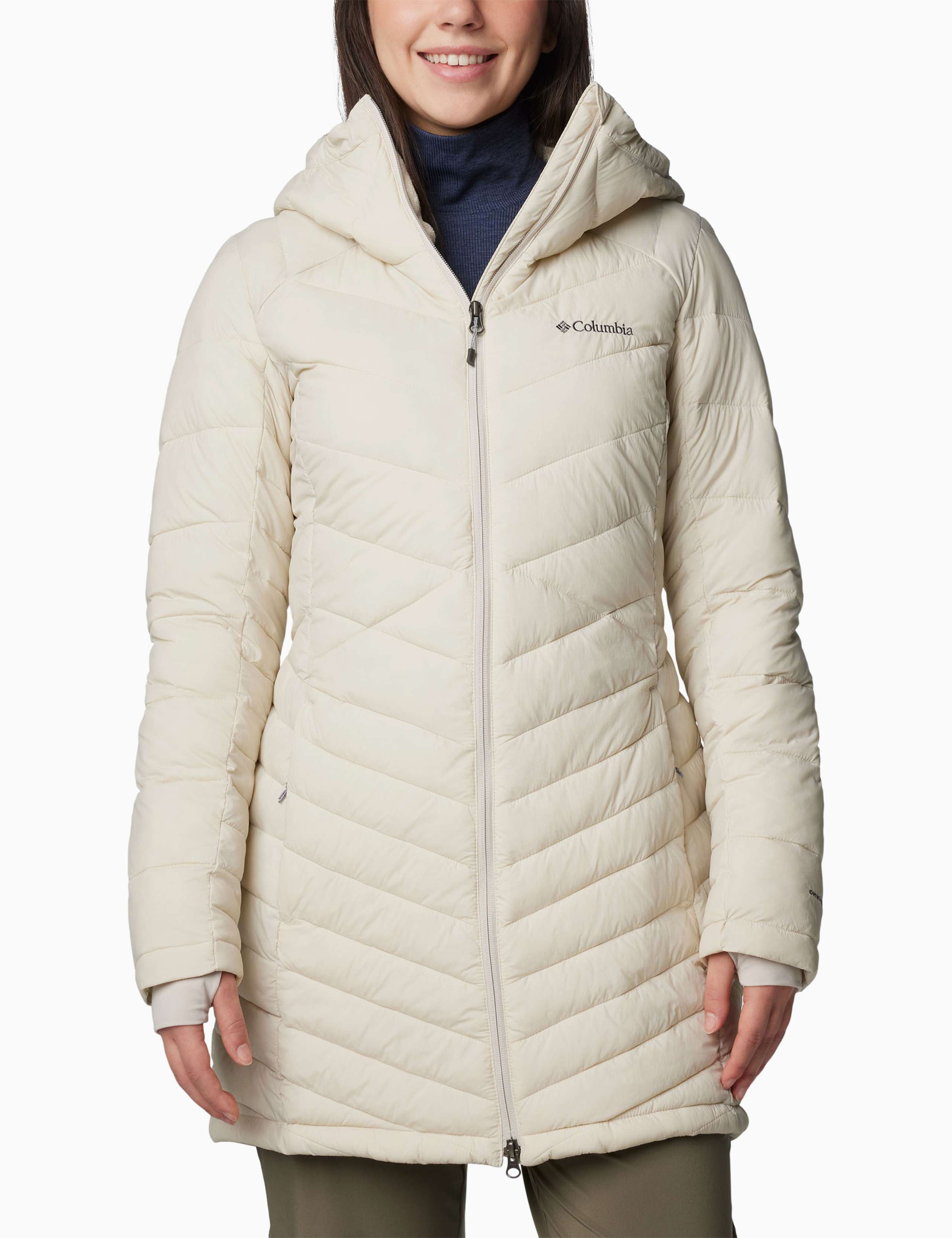 Joy Peak II Mid Hooded Padded Puffer Jacket 1 of 6
