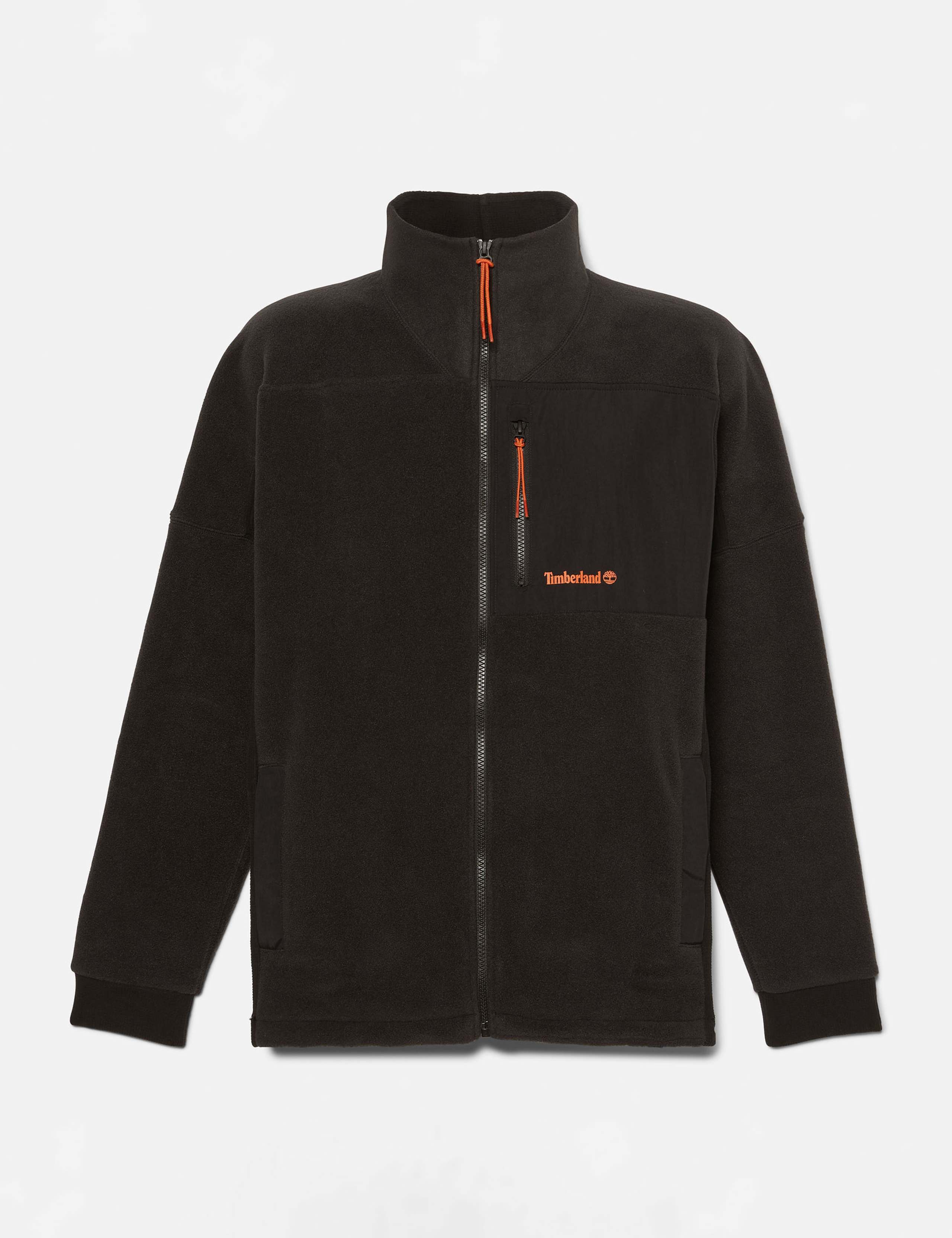 Mix Media Polartec Fleece Zip Up Jacket 2 of 6