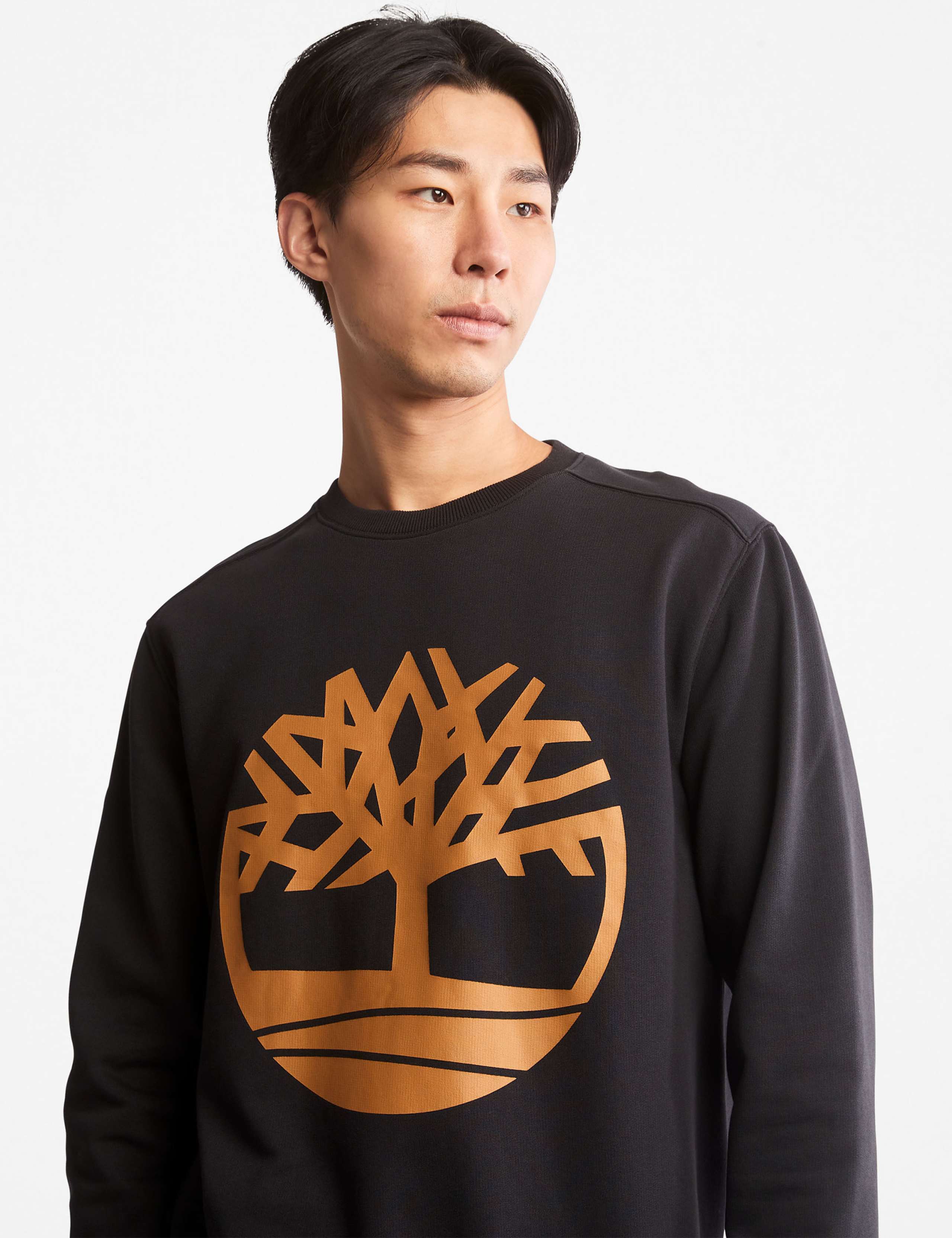Tree Logo Cotton Rich Crew Neck Sweatshirt 4 of 6