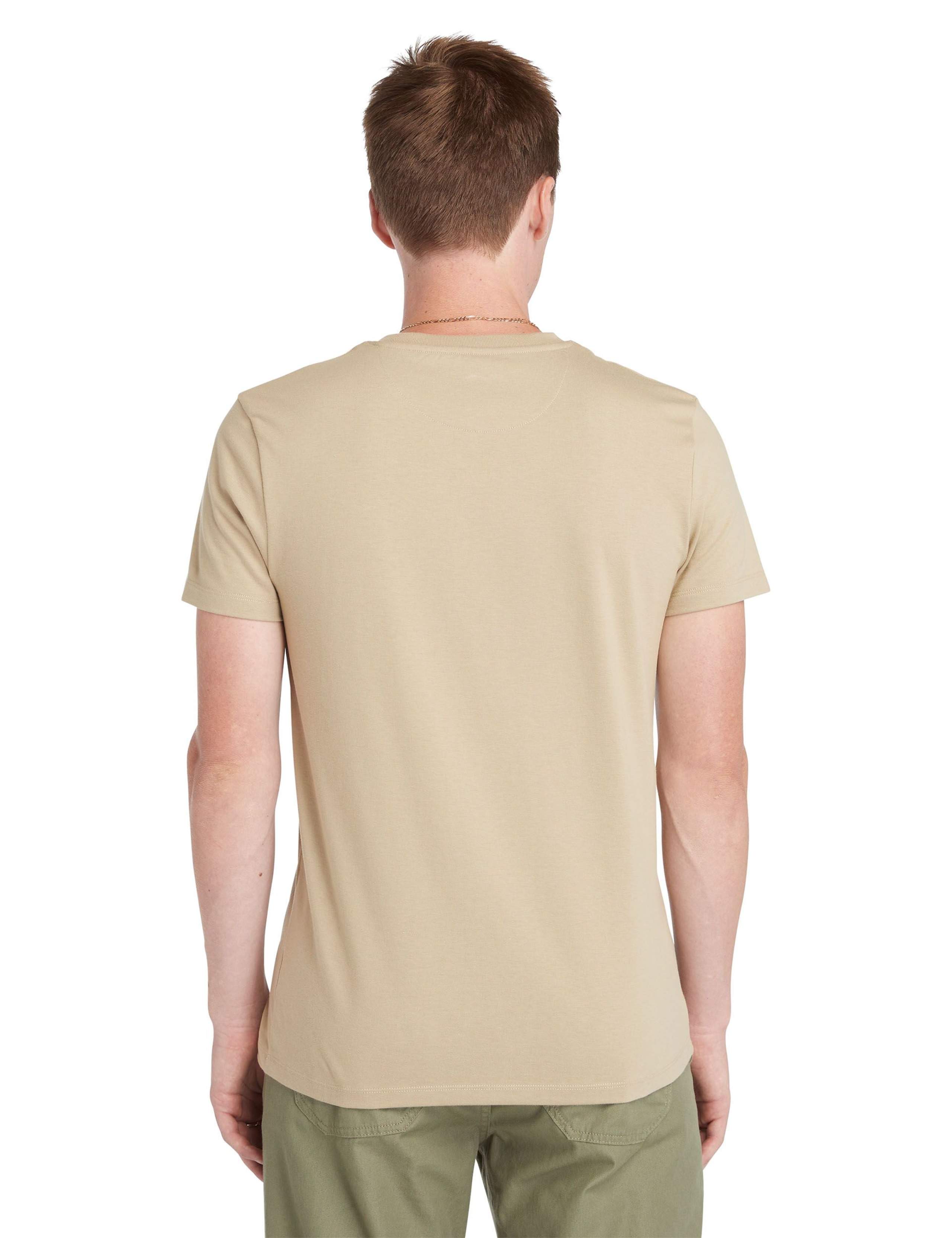 Pure Cotton Crew Neck T-Shirt 4 of 5