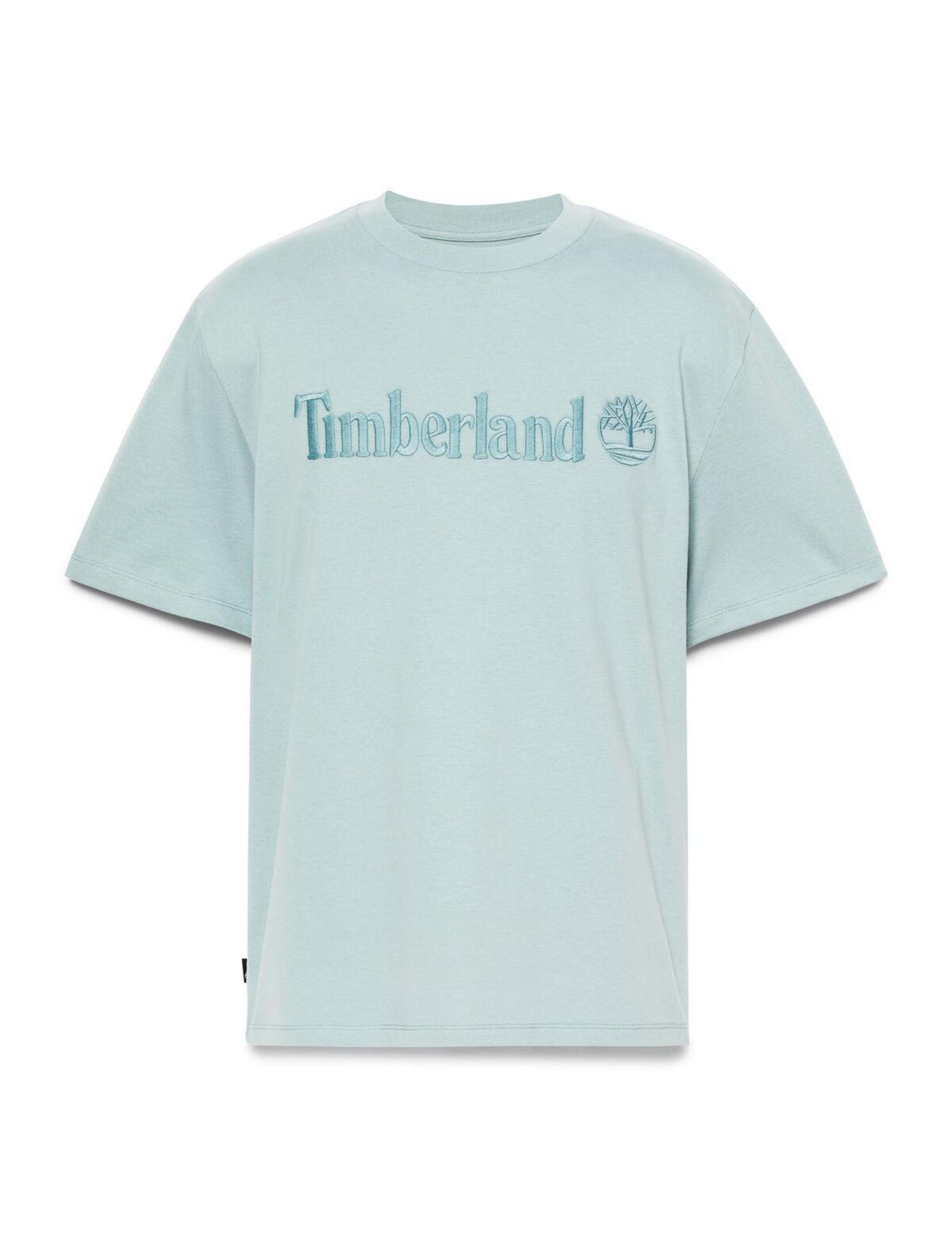 Hampthon Pure Cotton Logo Embroidery T-Shirt 2 of 5