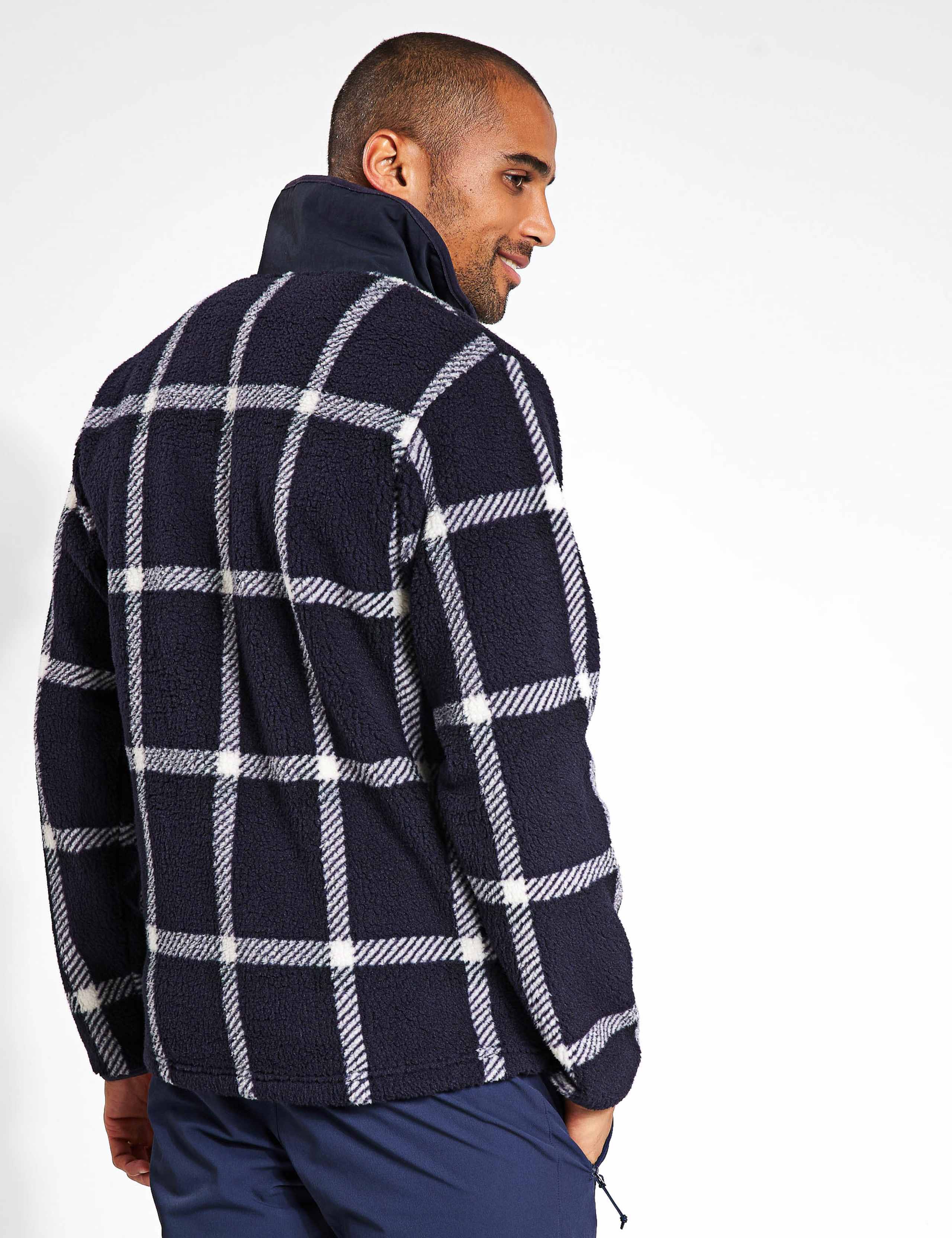 Felslicht Check Zip Up Fleece Jacket 3 of 4