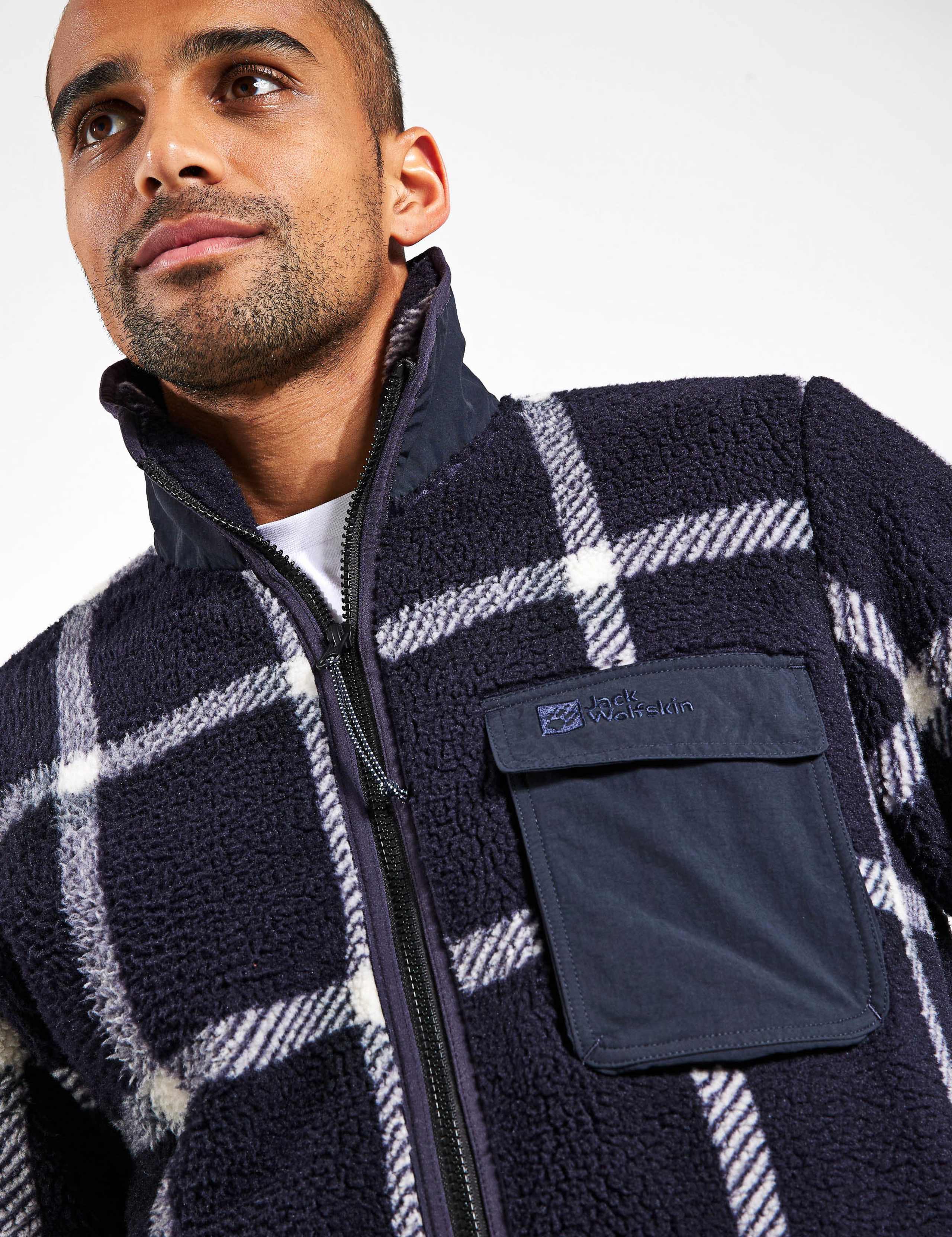 Felslicht Check Zip Up Fleece Jacket 4 of 4