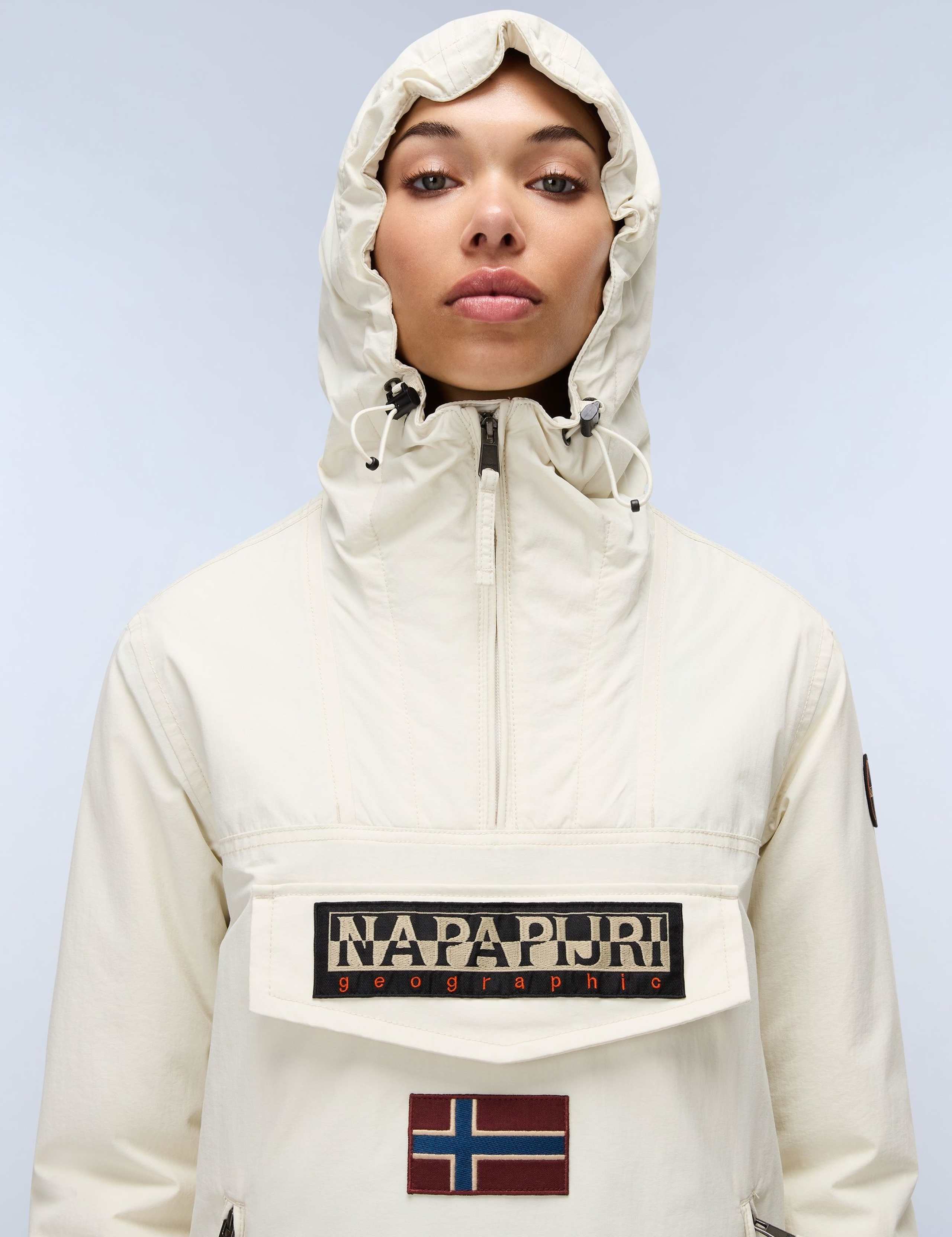 Half Zip Padded Hooded Sports Jacket 3 of 6