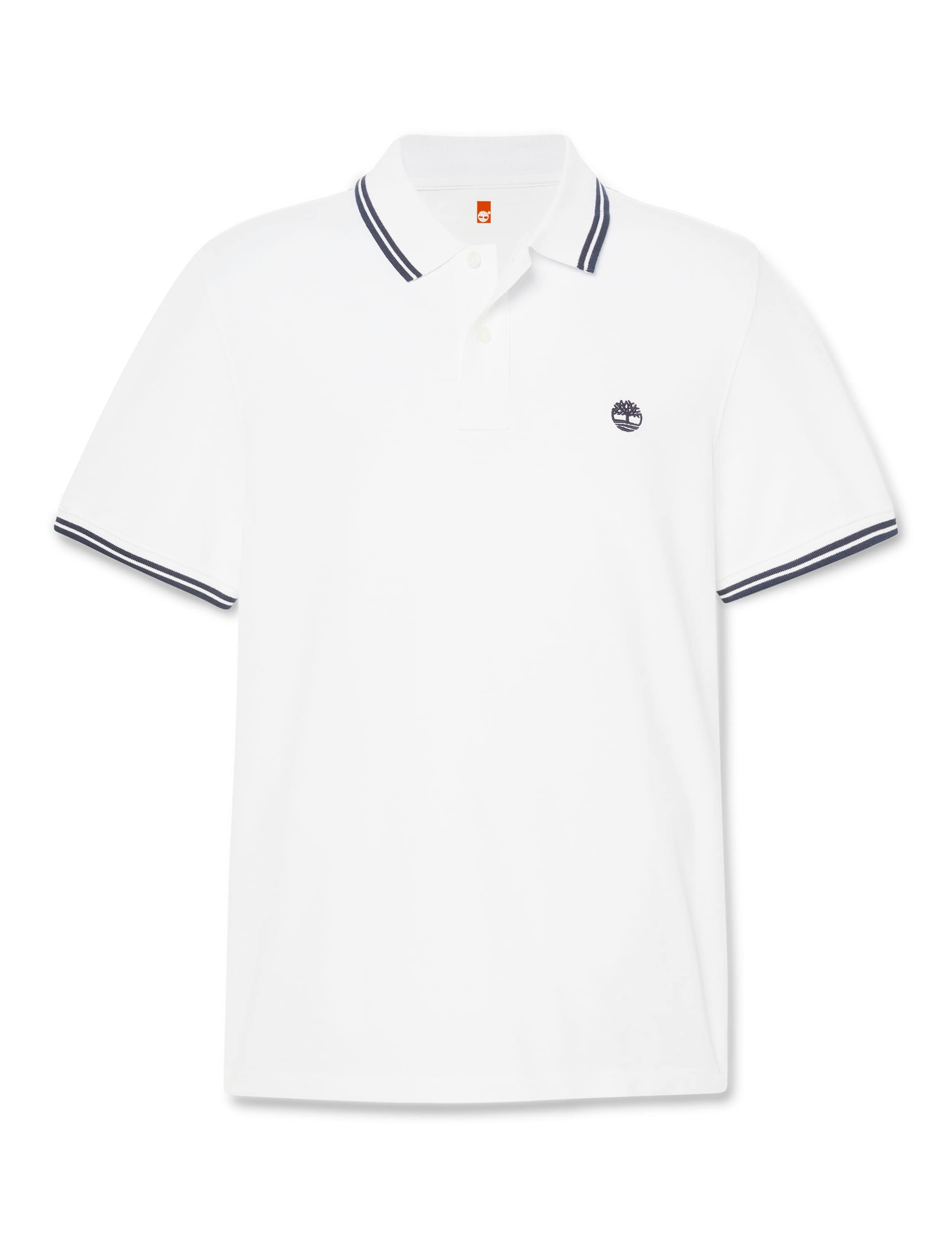 Pure Cotton Pique Tipped Polo Shirt 2 of 4