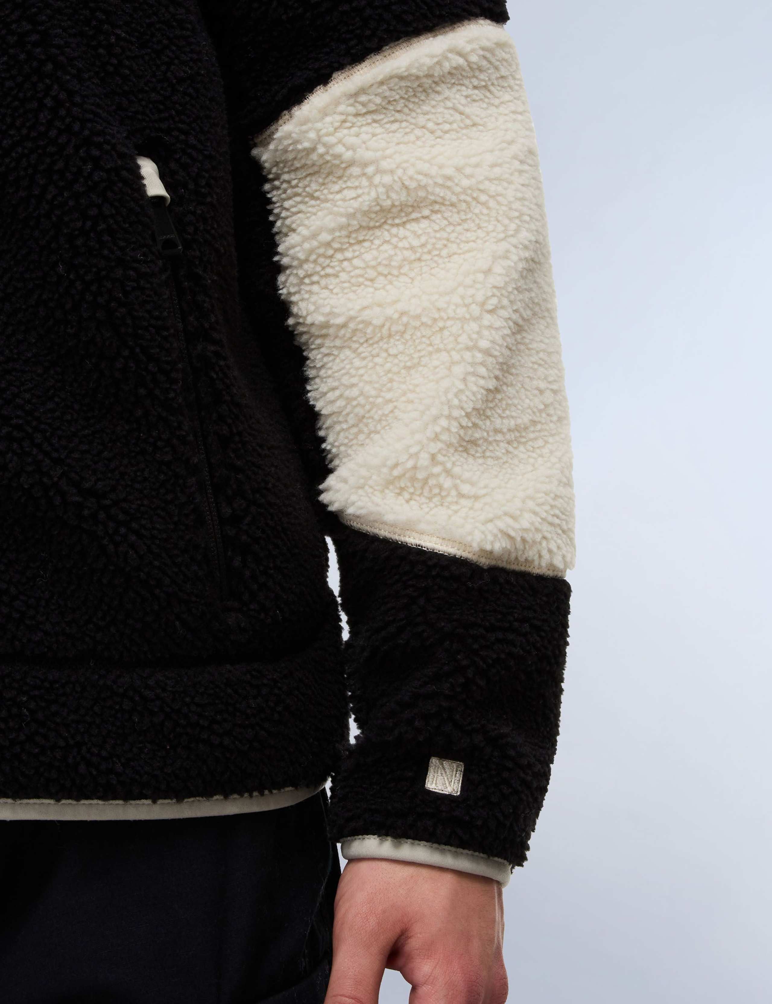 Yupik Zip Up Funnel Neck Fleece Jacket 5 of 6