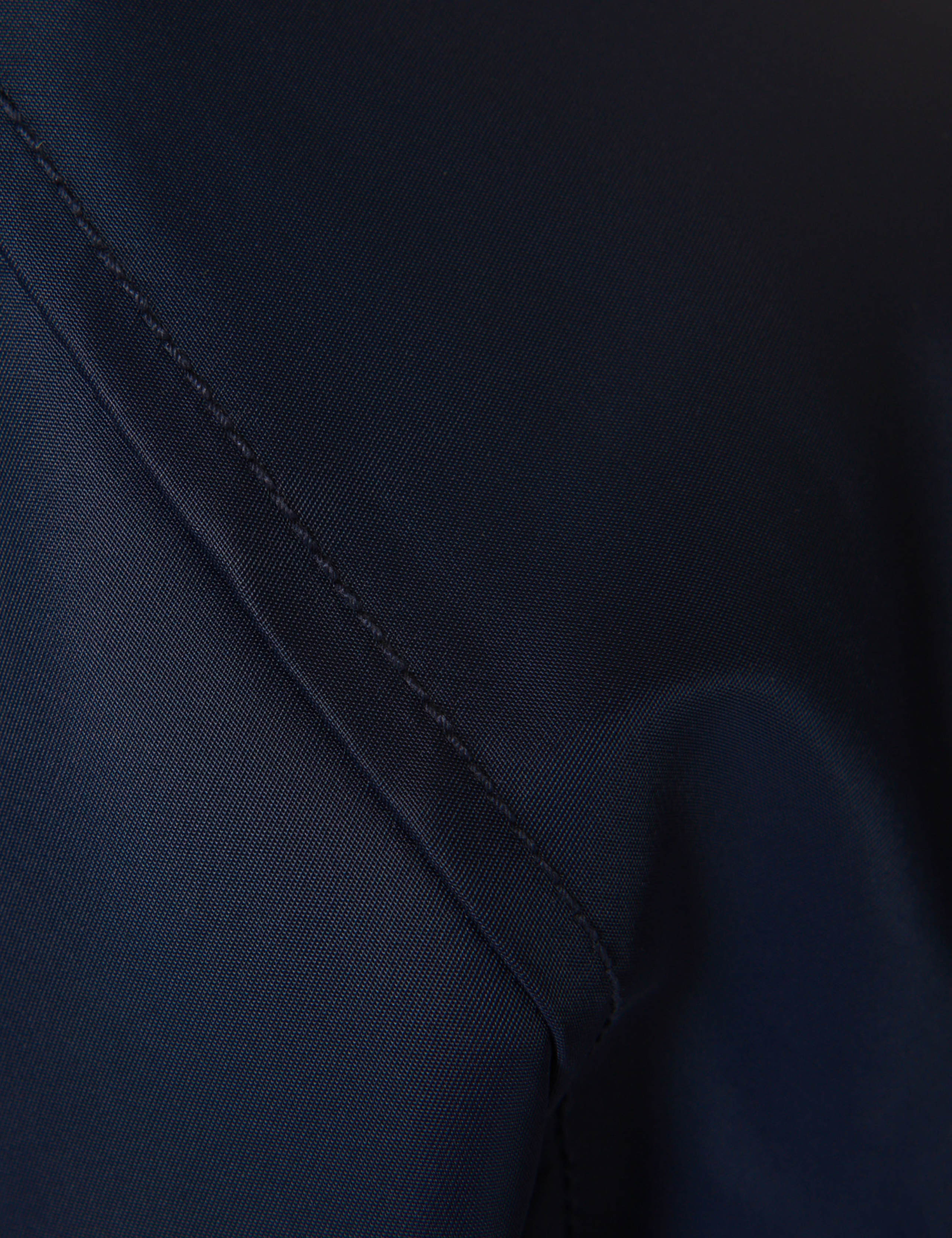 Cityscape Zip Up Longline Bomber Jacket 8 of 8