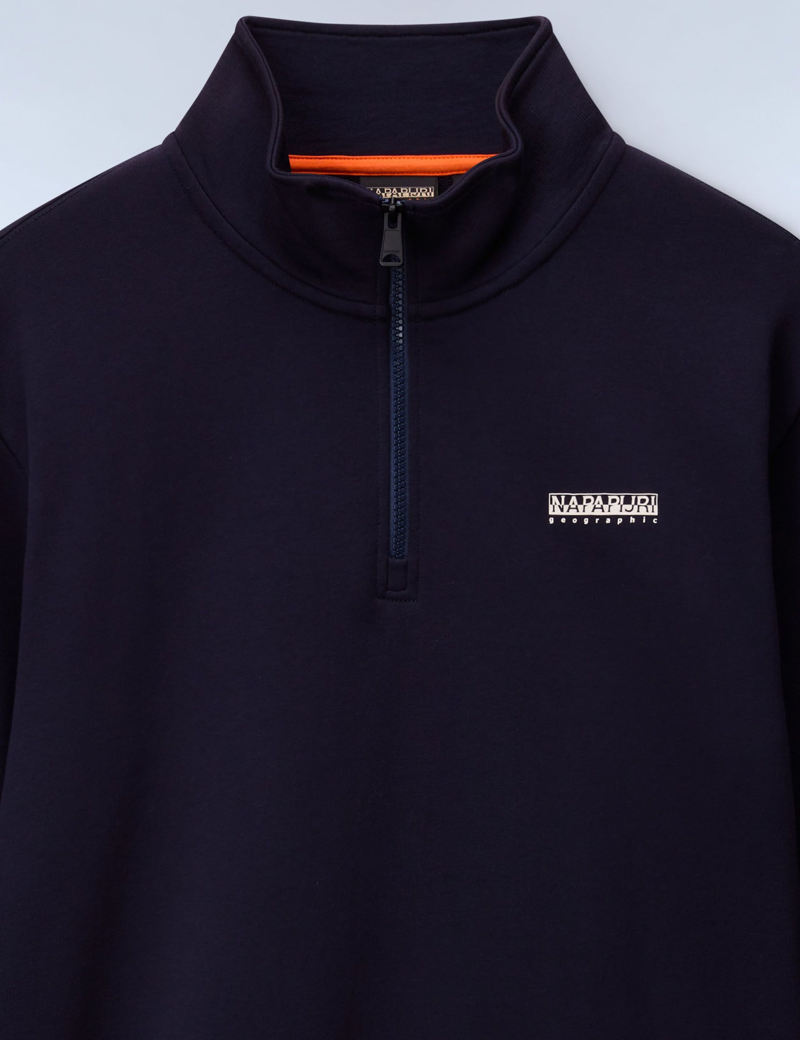 Small Box Pure Cotton Half Zip Sweatshirt 5 of 5