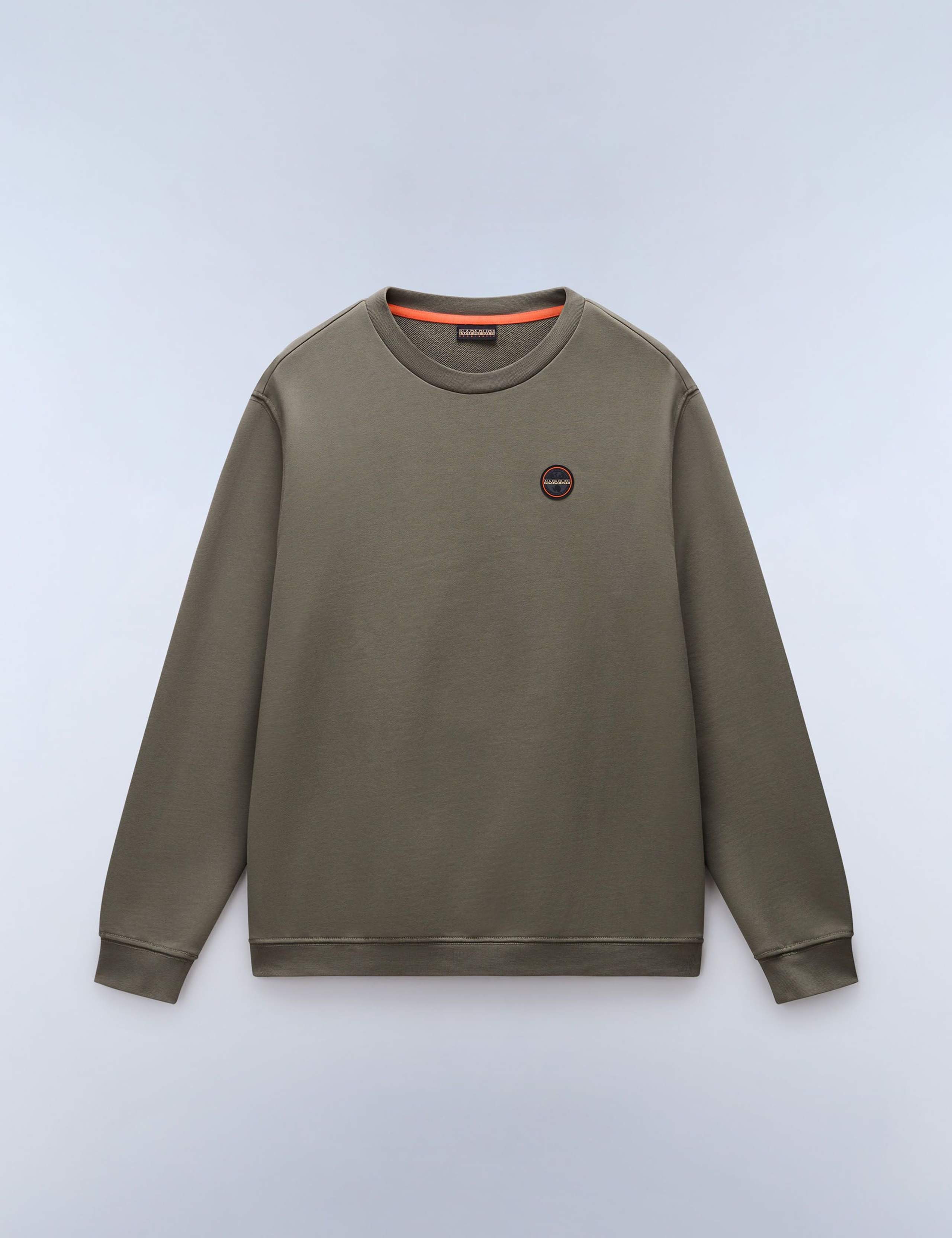 Badge Pure Cotton Sweatshirt 1 of 4