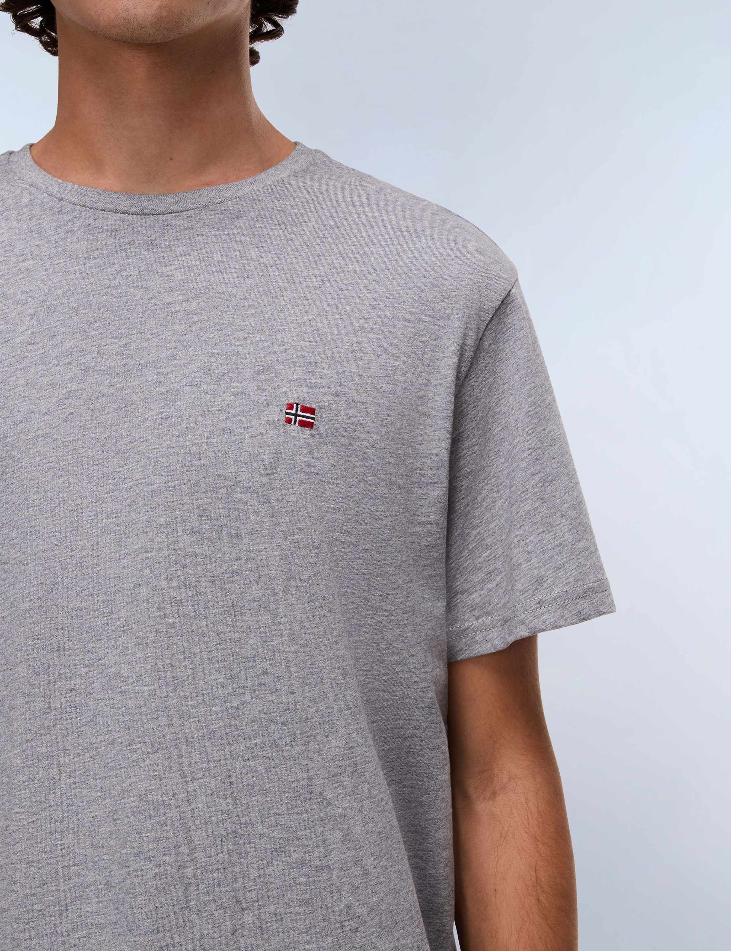 Pure Cotton Crew Neck T-Shirt 4 of 4