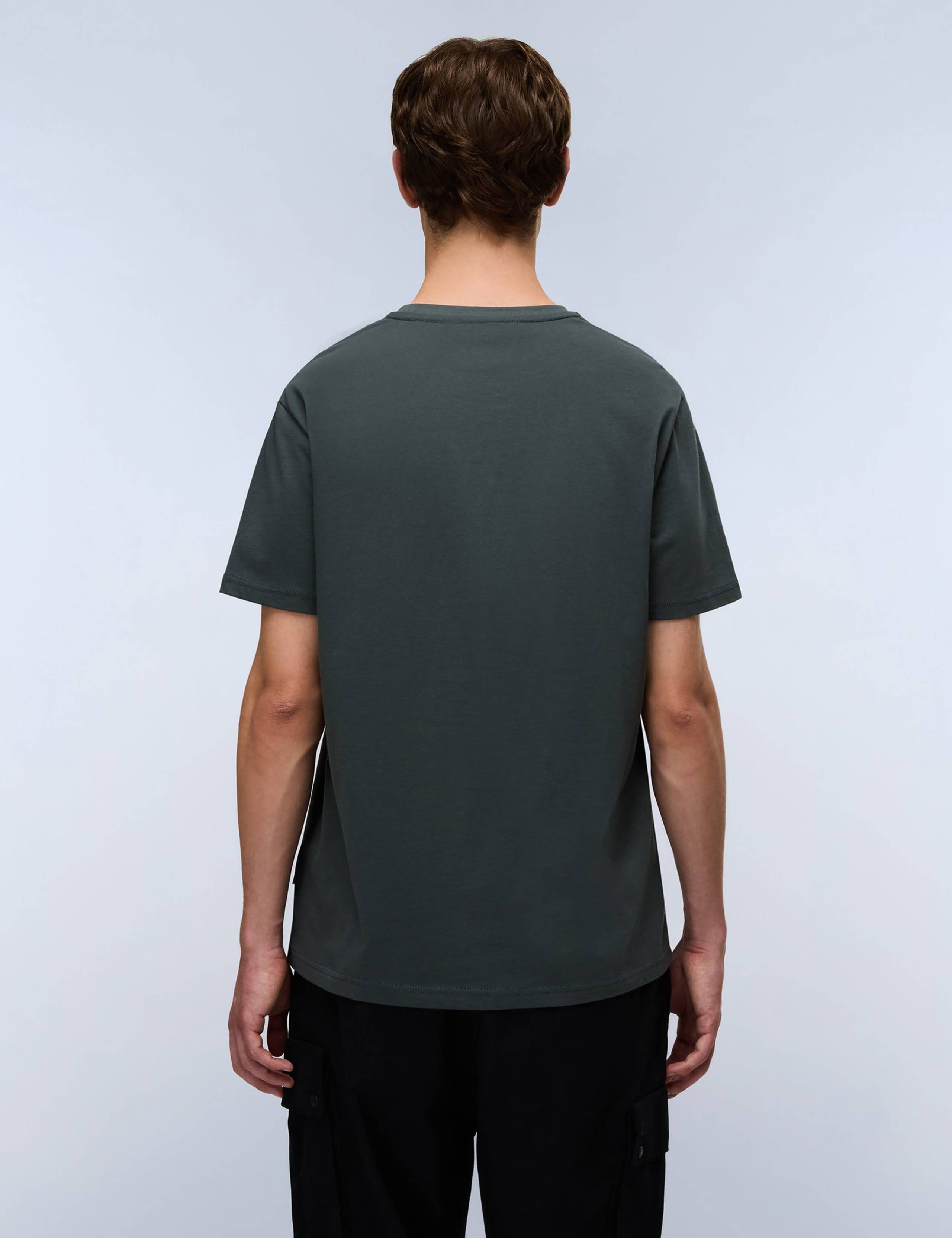 Pure Cotton Crew Neck T-Shirt 3 of 4