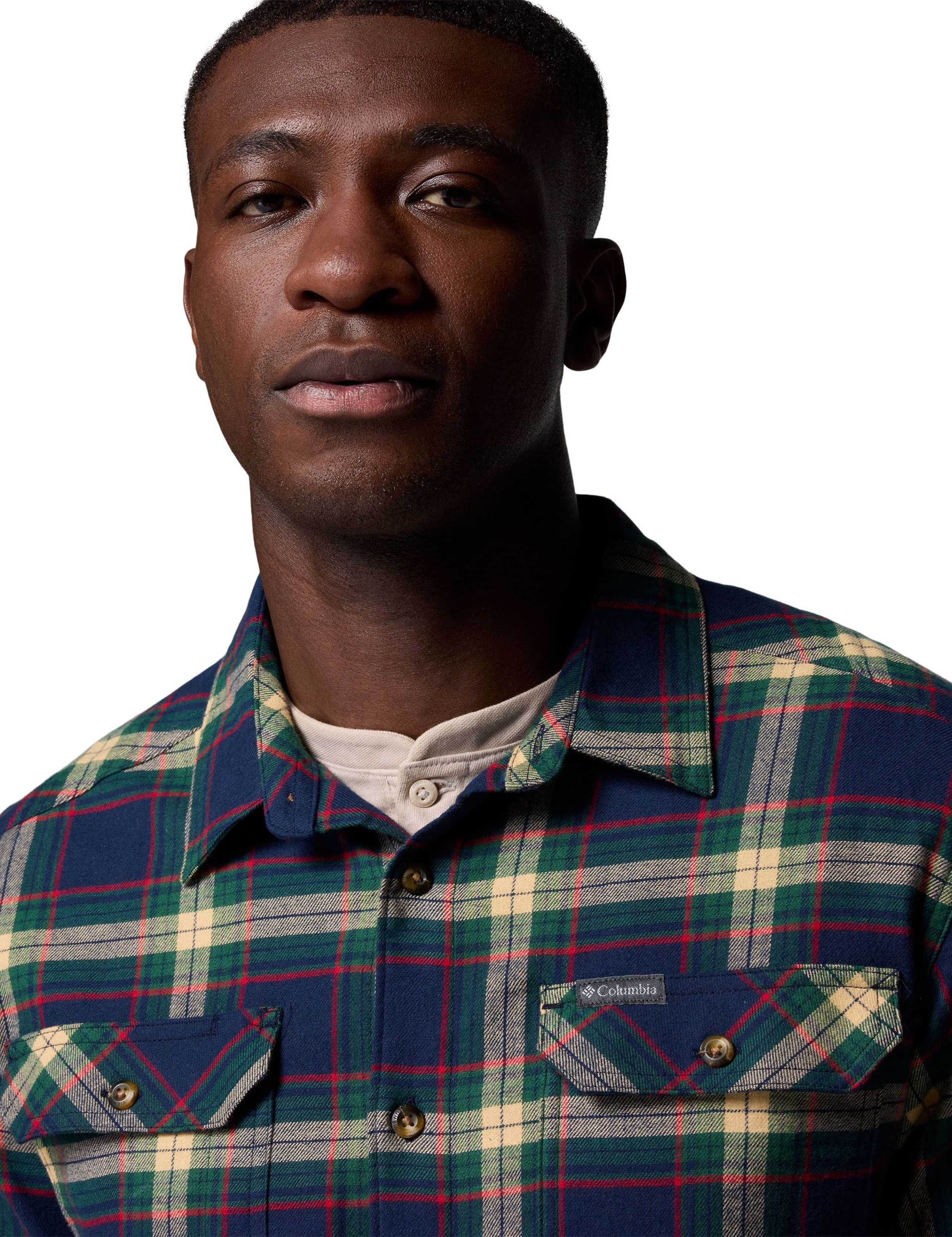Flare Gun™ Cotton Rich Checked Overshirt 7 of 8
