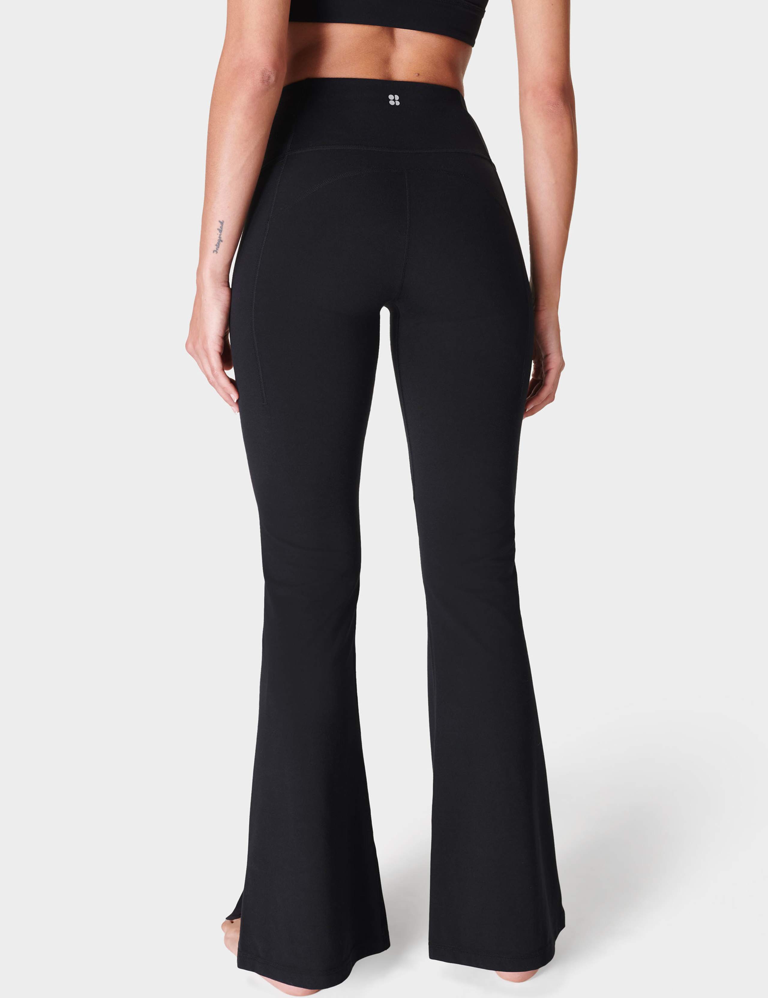 Super Soft High Waisted Flared Trousers 3 of 6