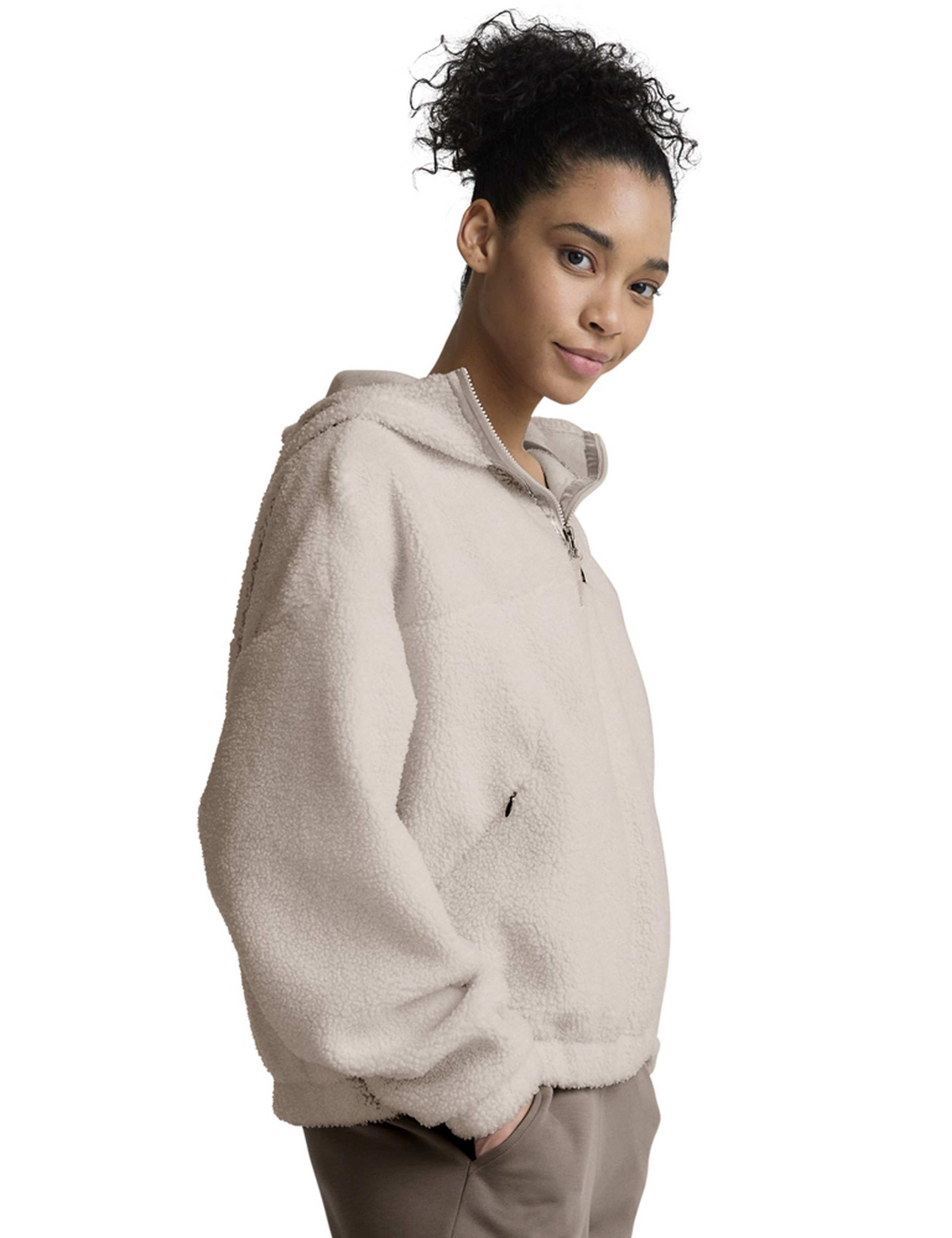 Unity Fleece Half Zip Relaxed Hoodie 3 of 3