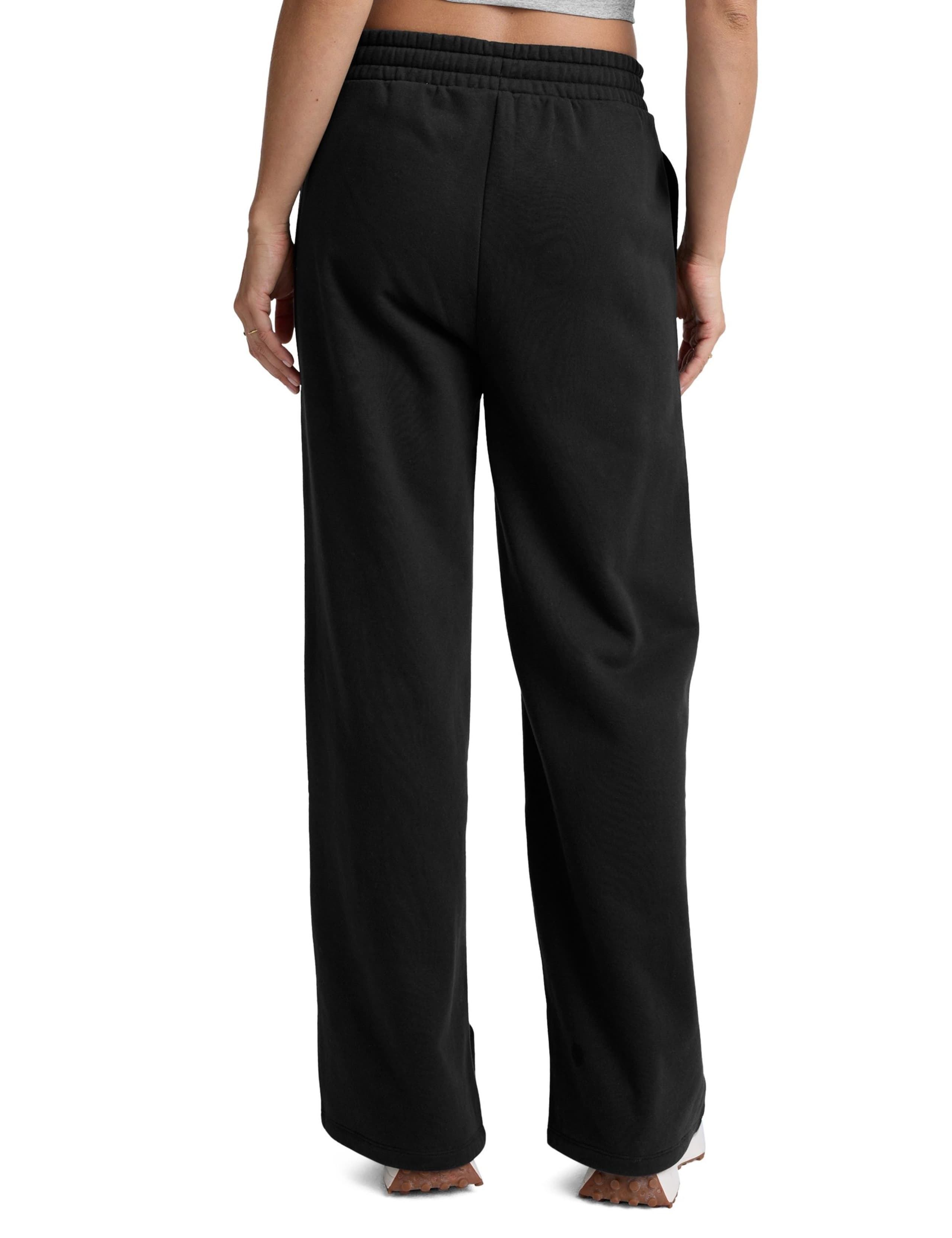 LuxeFleece Cotton Rich Wide Leg Joggers 4 of 5