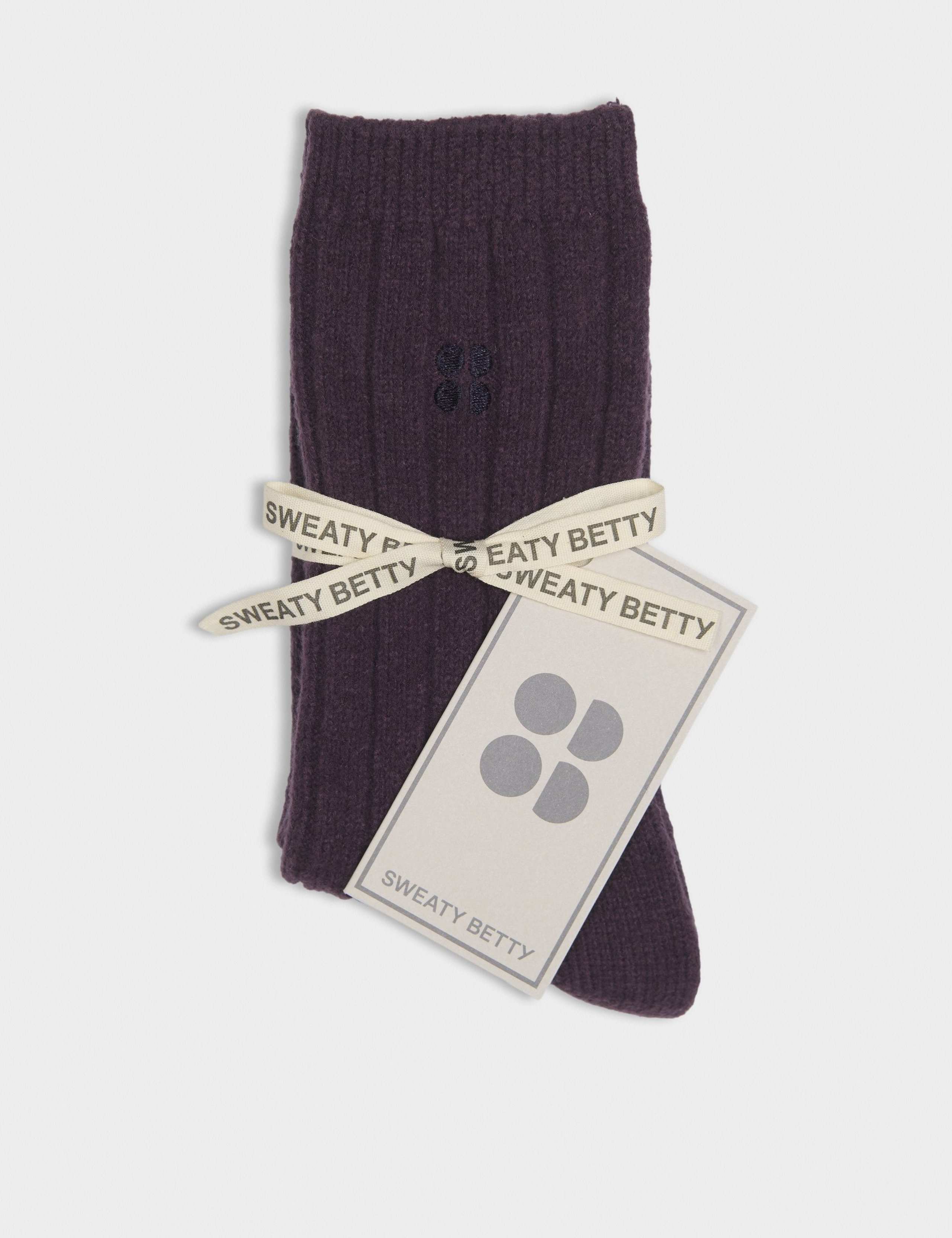 Lounge Wool Blend Ankle High Socks 2 of 4