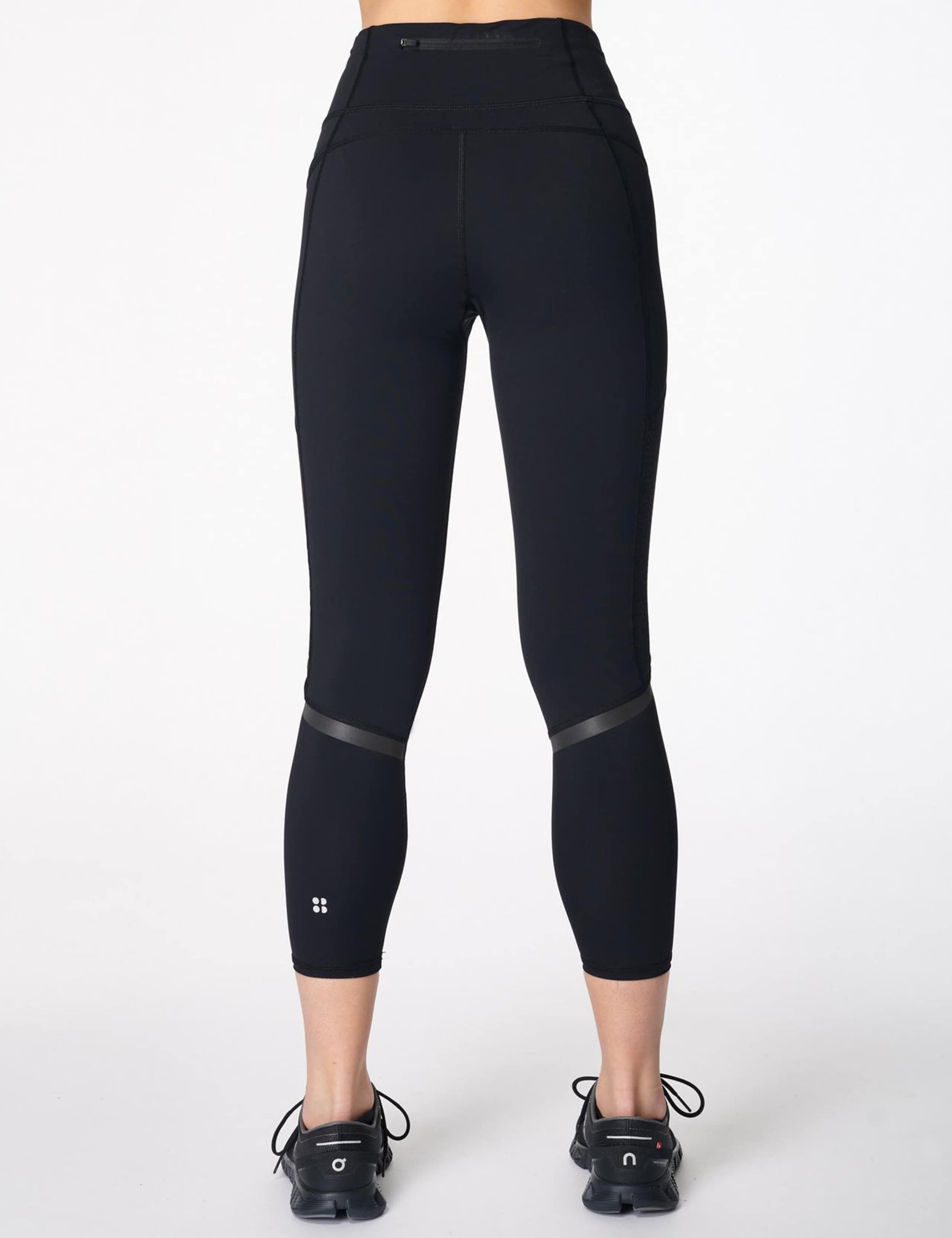 Legging Sweaty Betty Zero Gravity Noir Imprimé Espace - Taille M, 7/8, Occasion