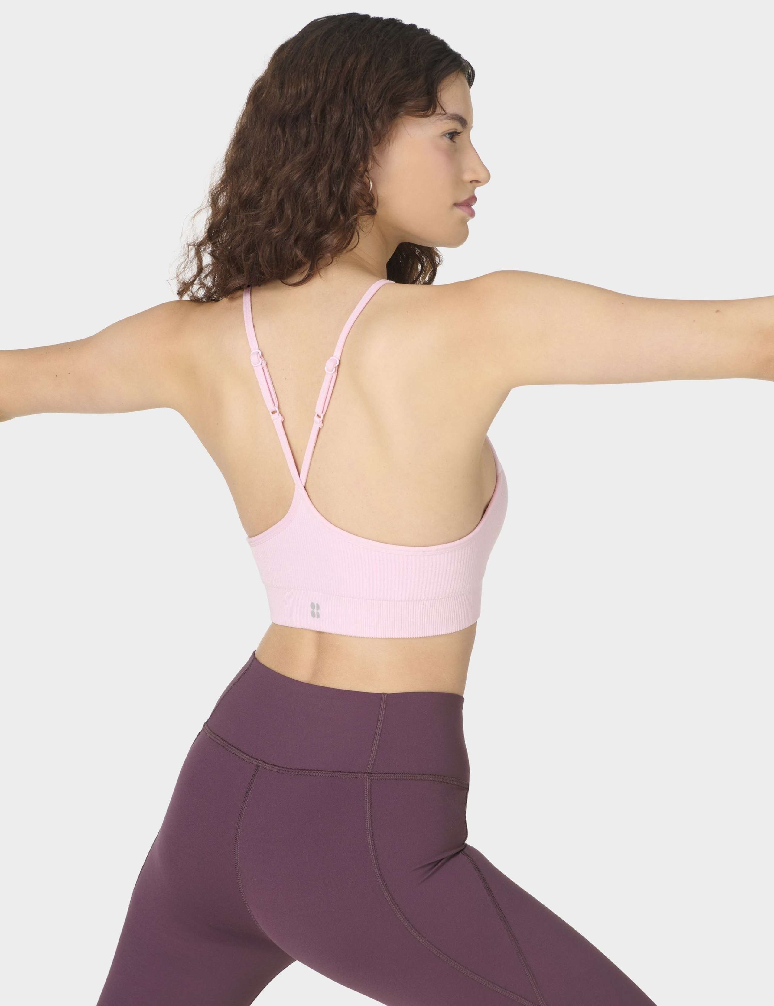 Soft Ribbed Sports Bra 7 of 8