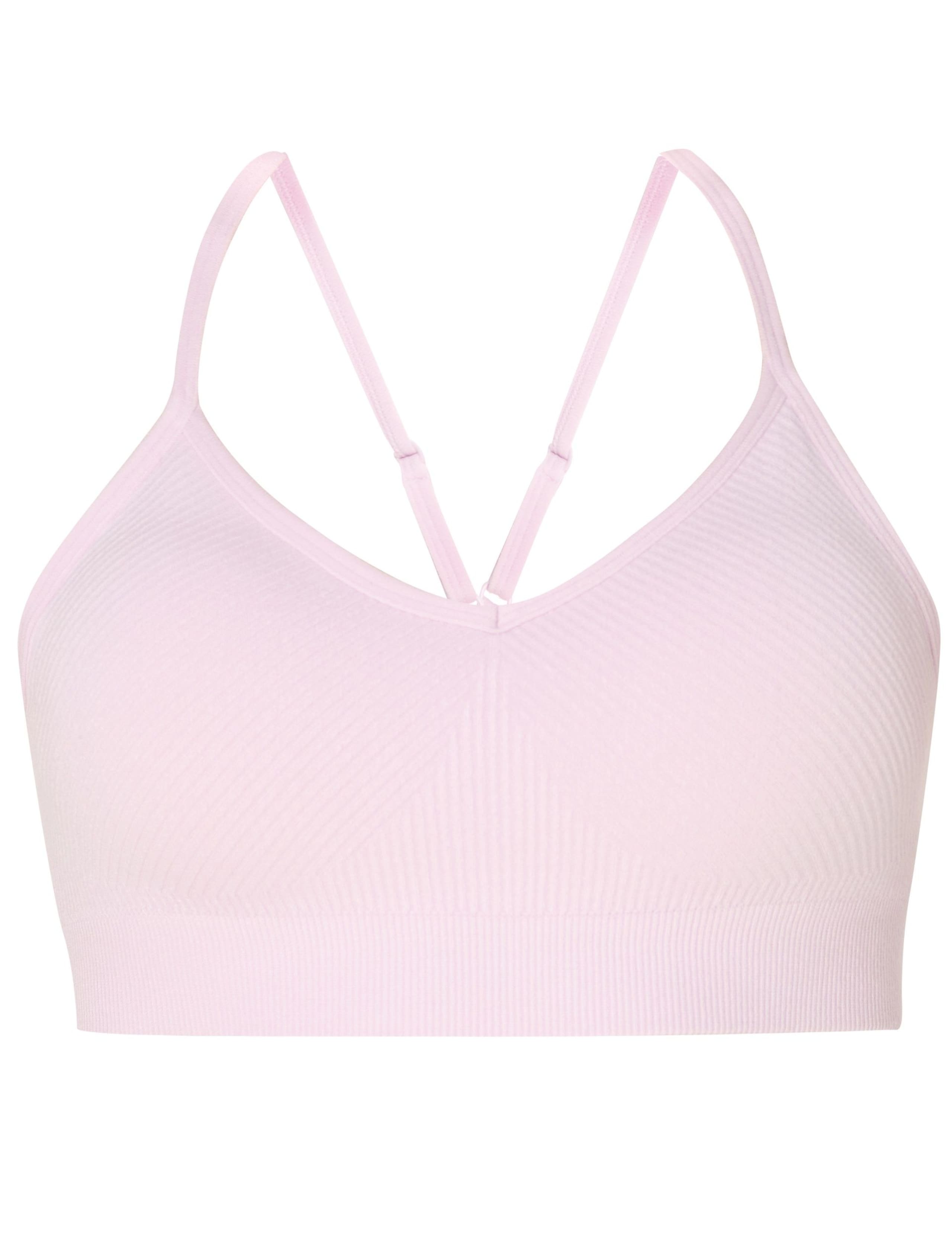 Soft Ribbed Sports Bra 2 of 8