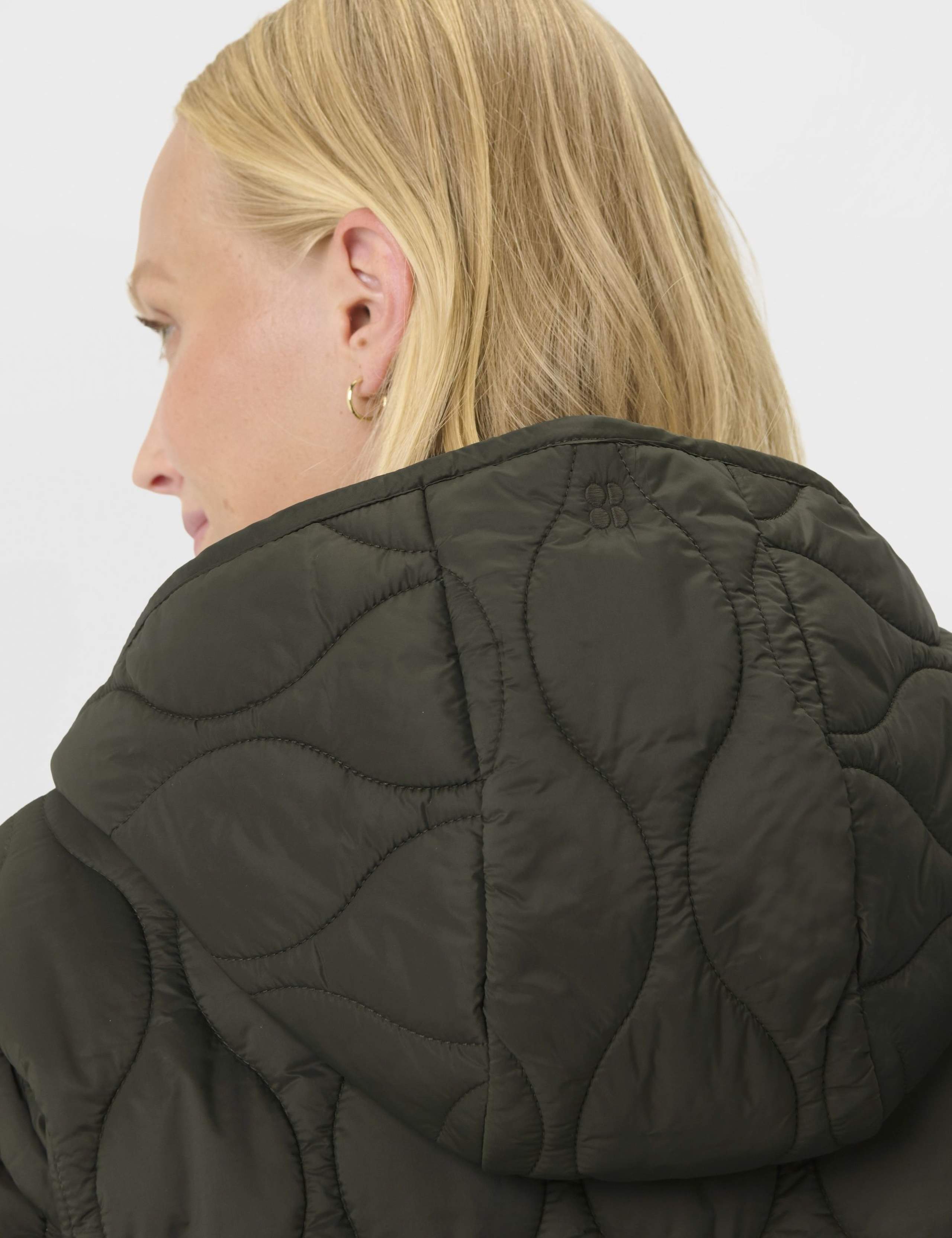 On The Move Quilted Longline Parka Coat 5 of 8