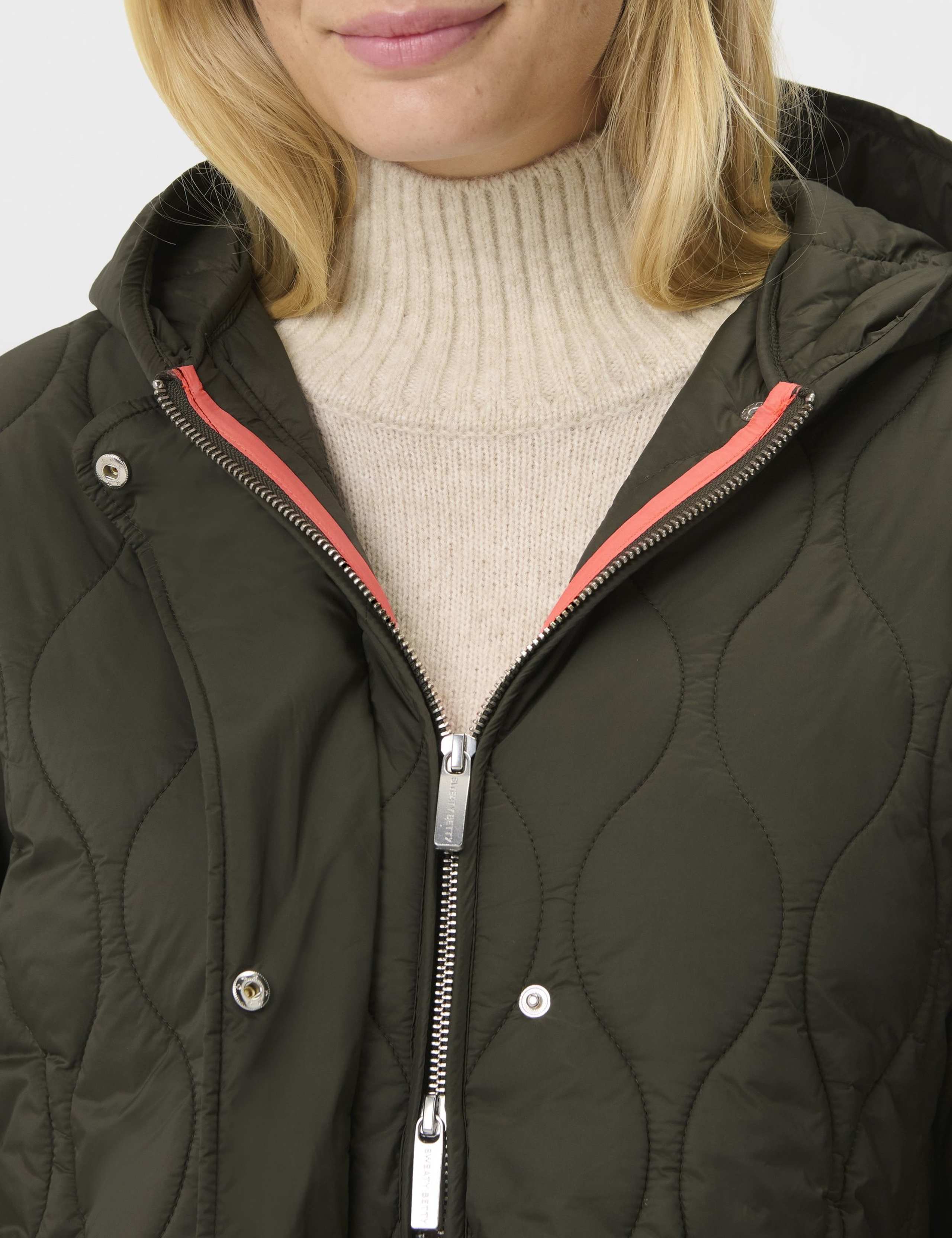 On The Move Quilted Longline Parka Coat 6 of 8