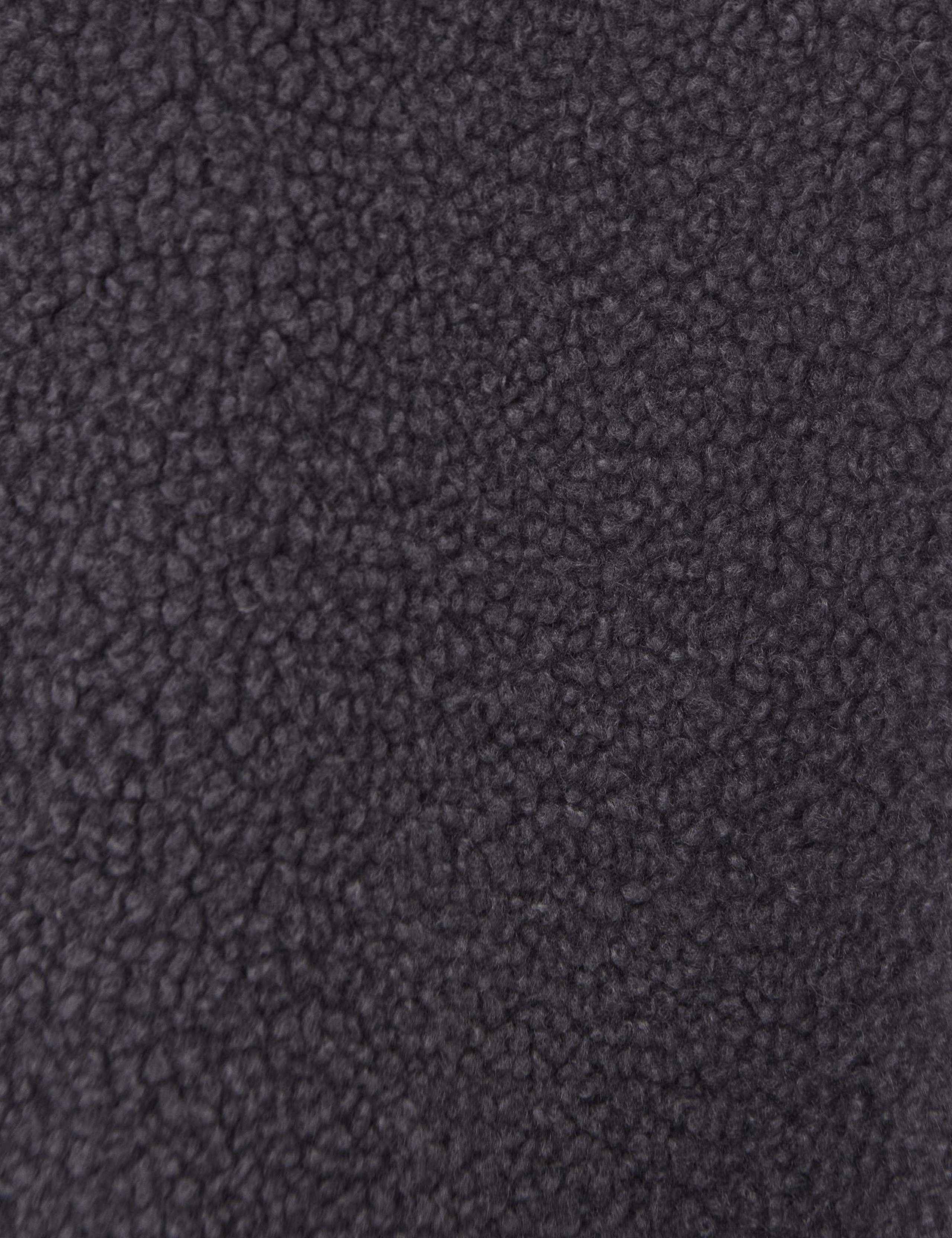 Plush Textured Zip Up Fleece Jacket 8 of 8