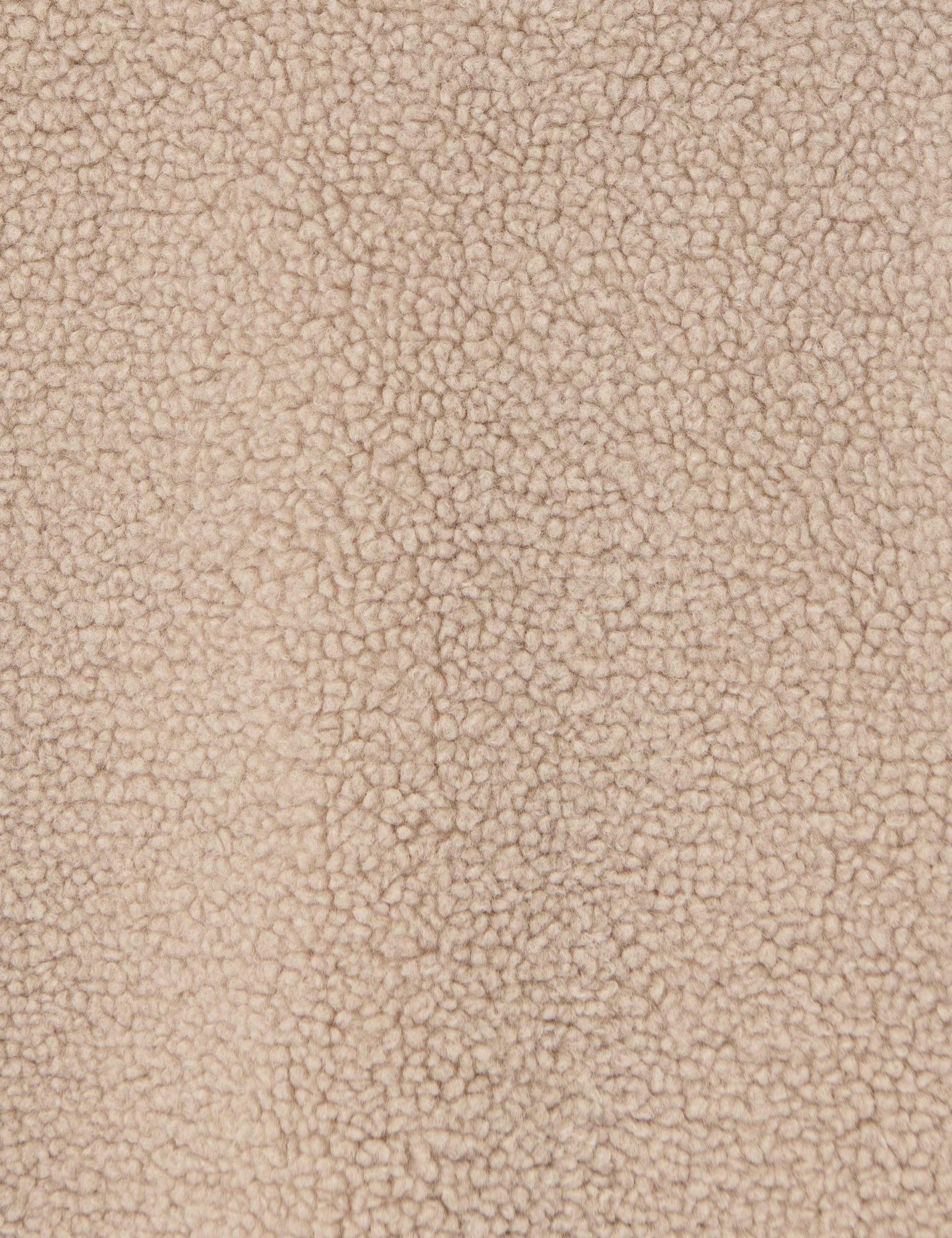 Plush Textured Zip Up Fleece Jacket 8 of 8