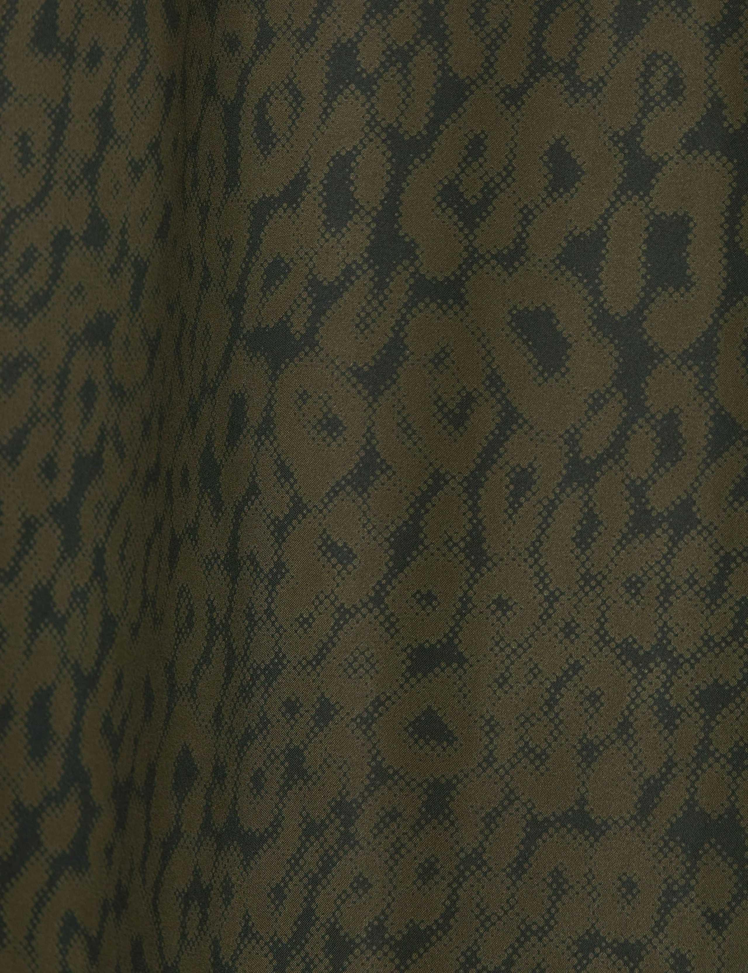Motion Technical Animal Print Longline Parka 5 of 5