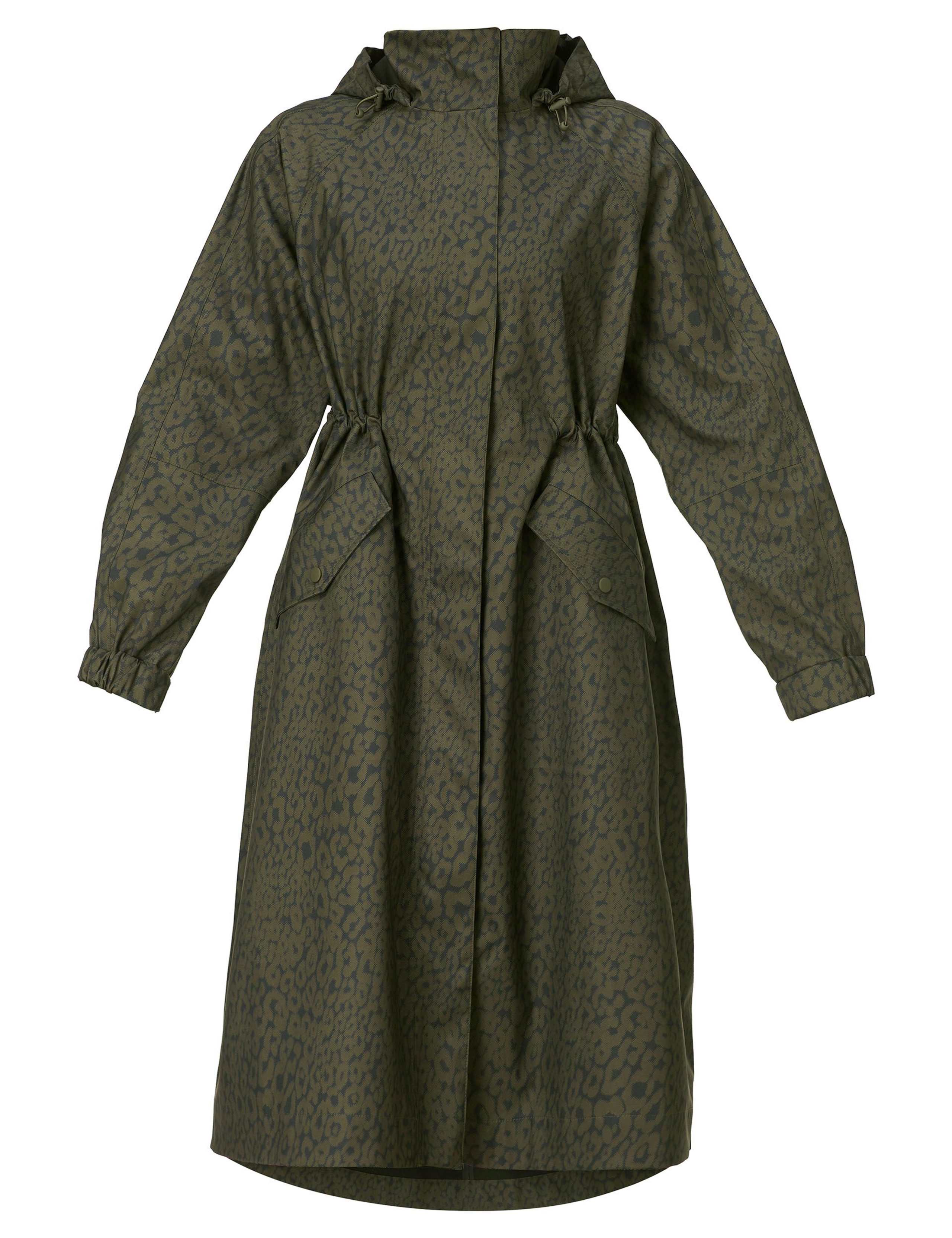 Motion Technical Animal Print Longline Parka 2 of 5