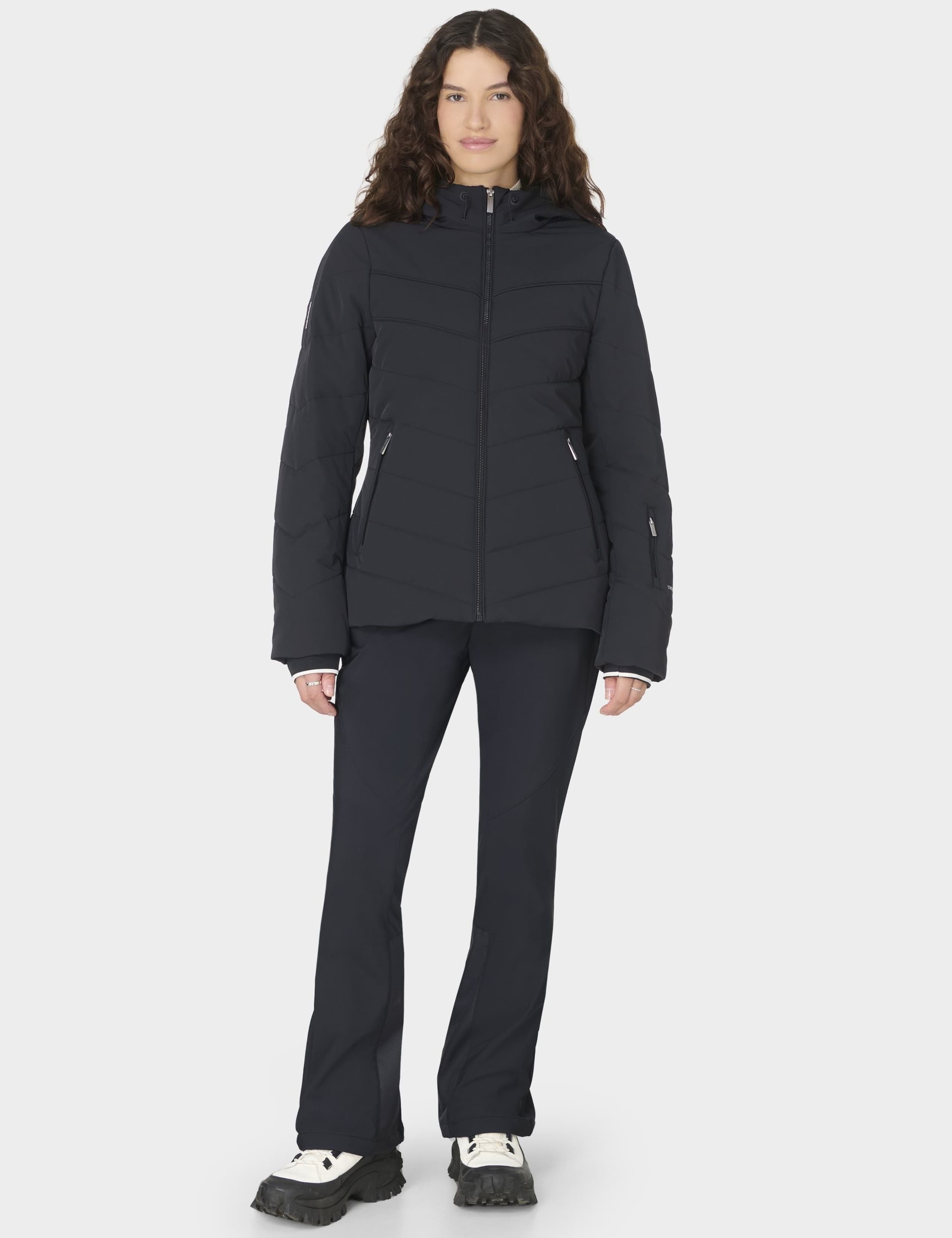 Exploration Chevron Hooded Ski Jacket 8 of 12