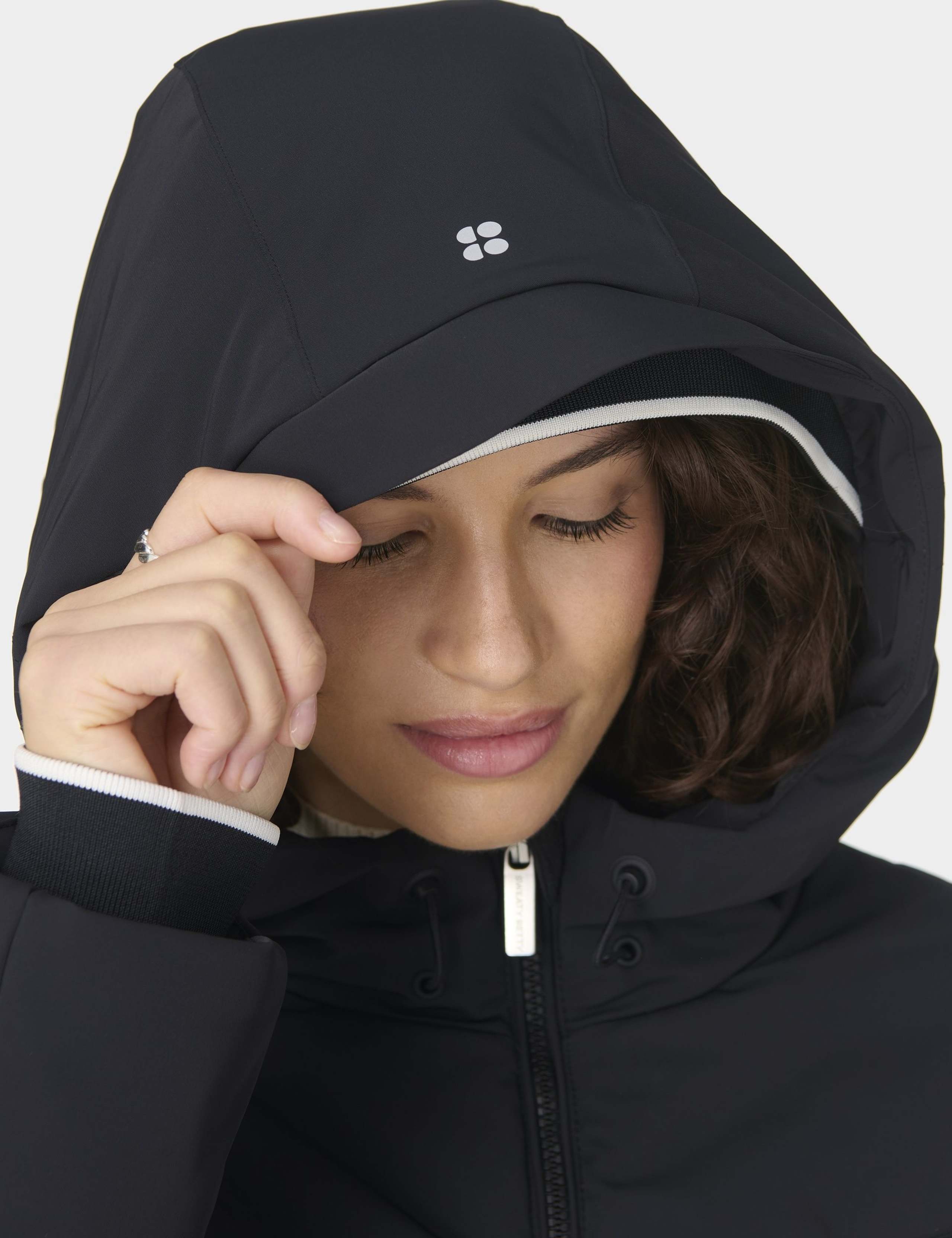 Exploration Chevron Hooded Ski Jacket 9 of 12