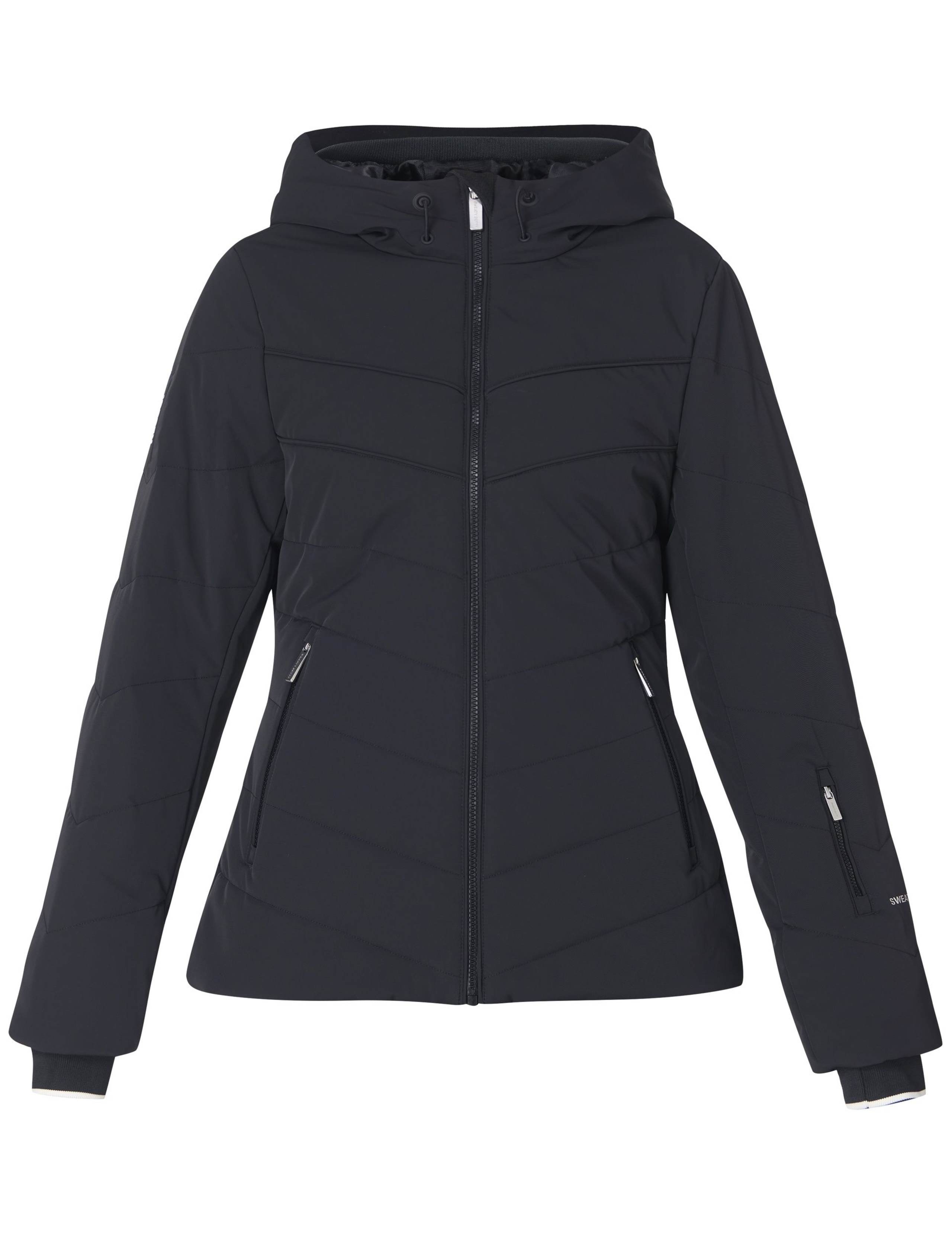 Exploration Chevron Hooded Ski Jacket 2 of 12