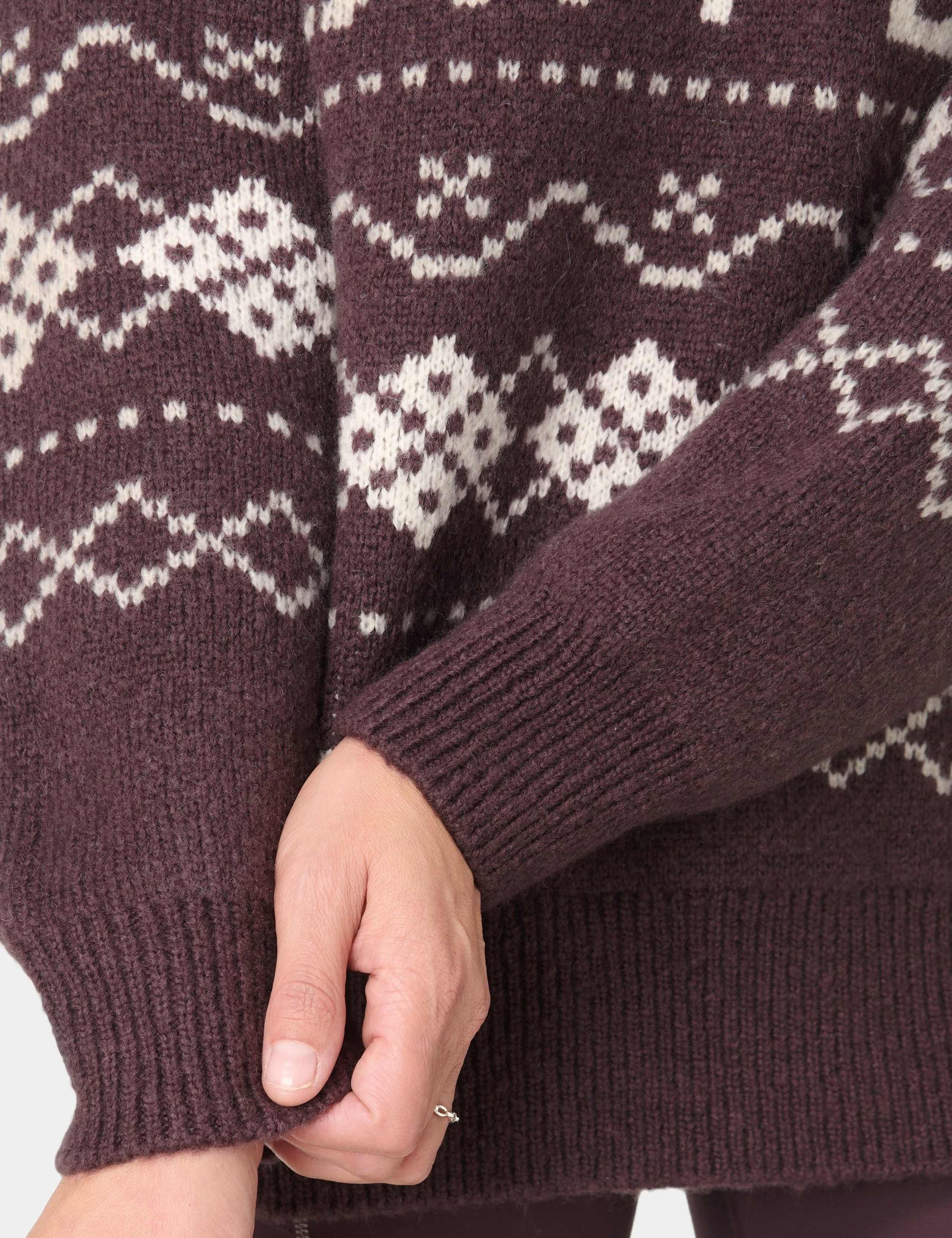 Jacquard Fair Isle Jumper with Mohair 8 of 8