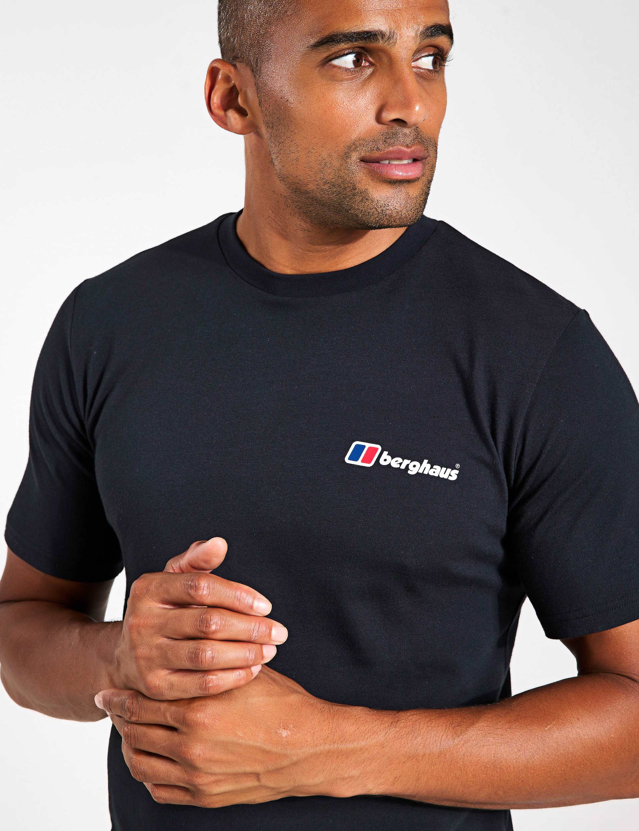 Pure Cotton Logo Crew Neck T-Shirt 3 of 4