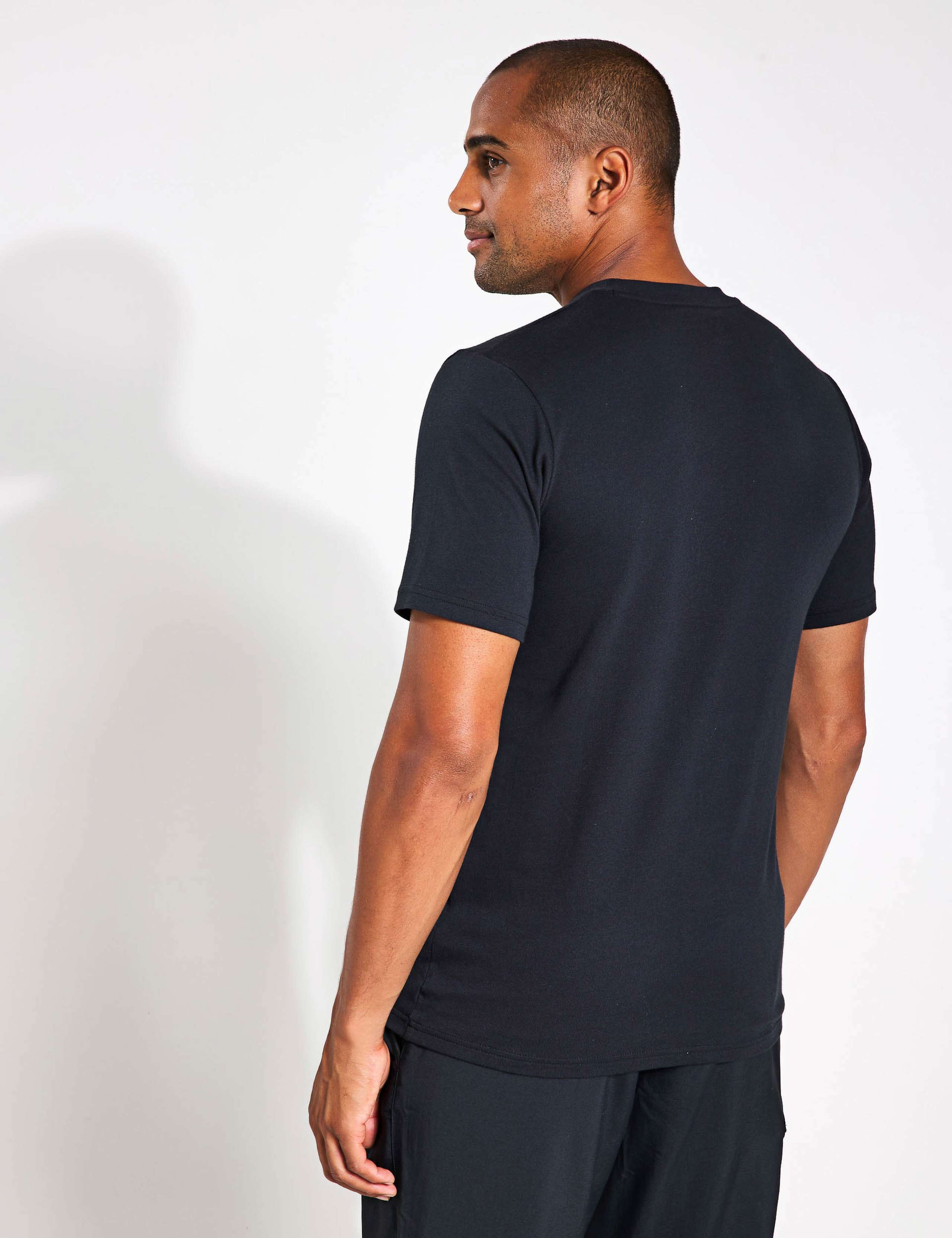 Pure Cotton Logo Crew Neck T-Shirt 4 of 4