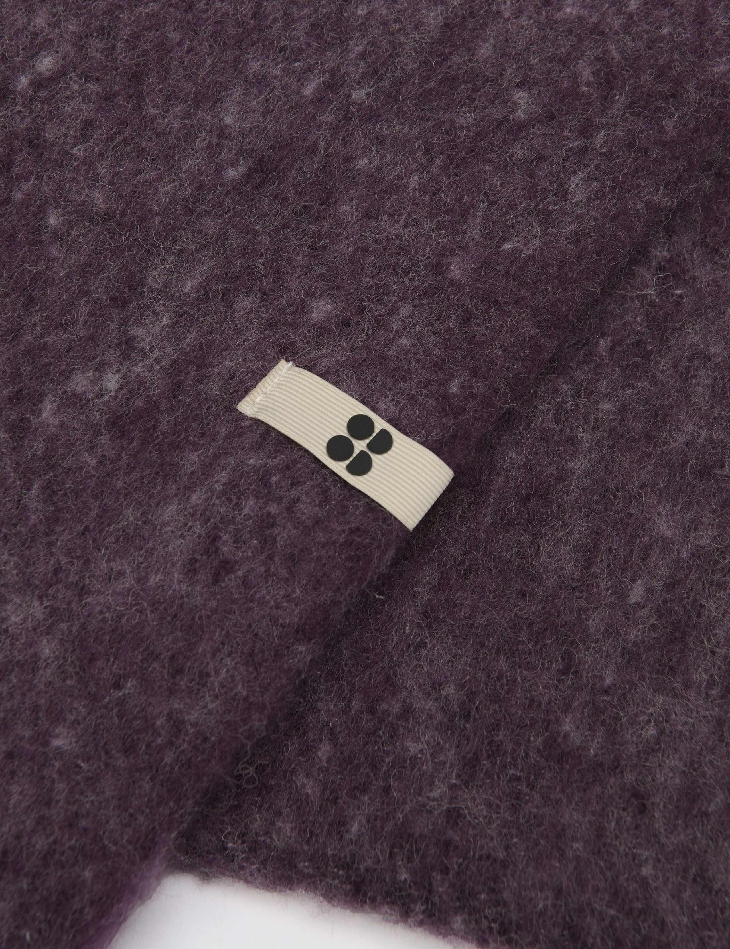 Soft Cloud Tassel Scarf with Wool 2 of 4