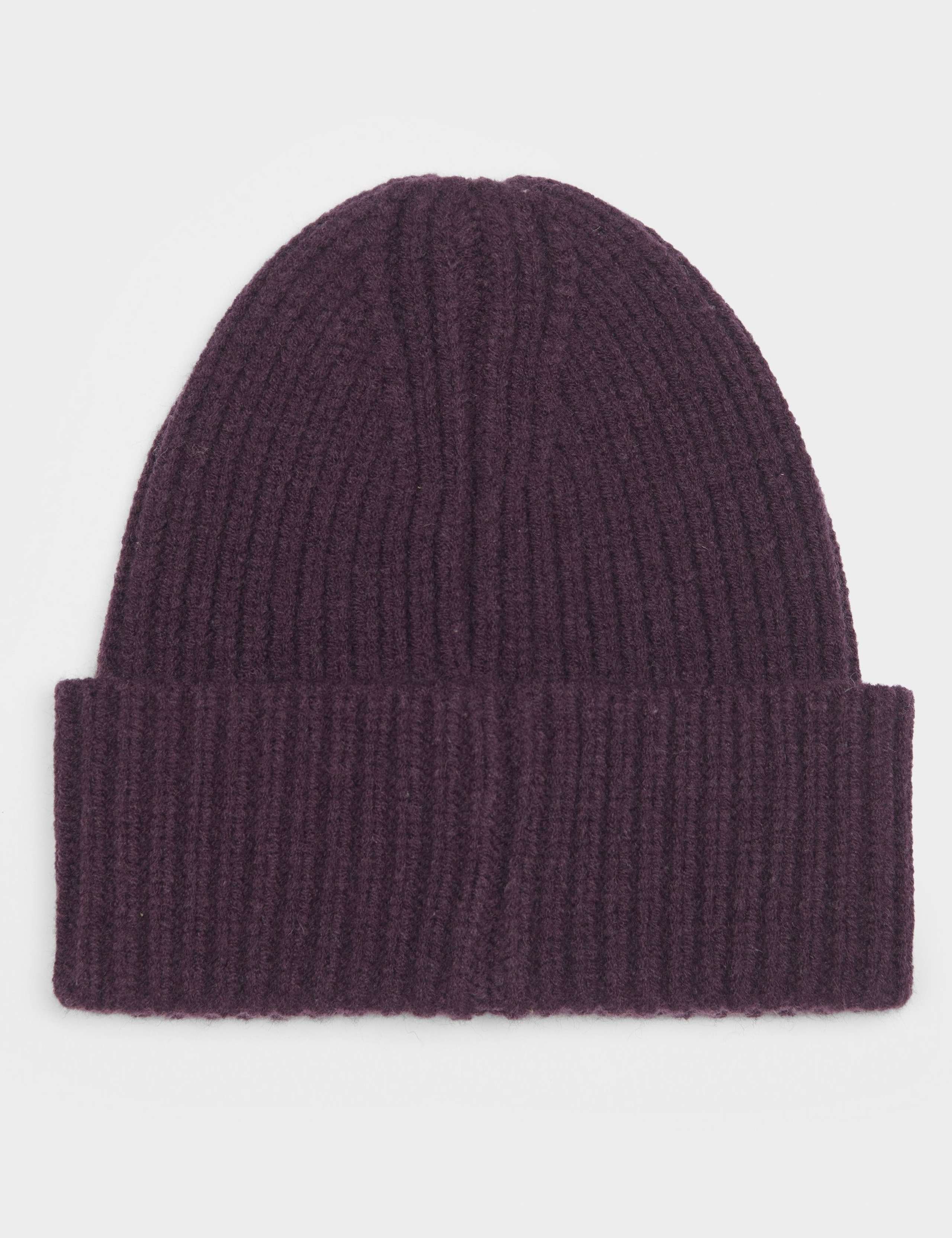 Soft Cloud Knitted Ribbed Beanie Hat 3 of 4